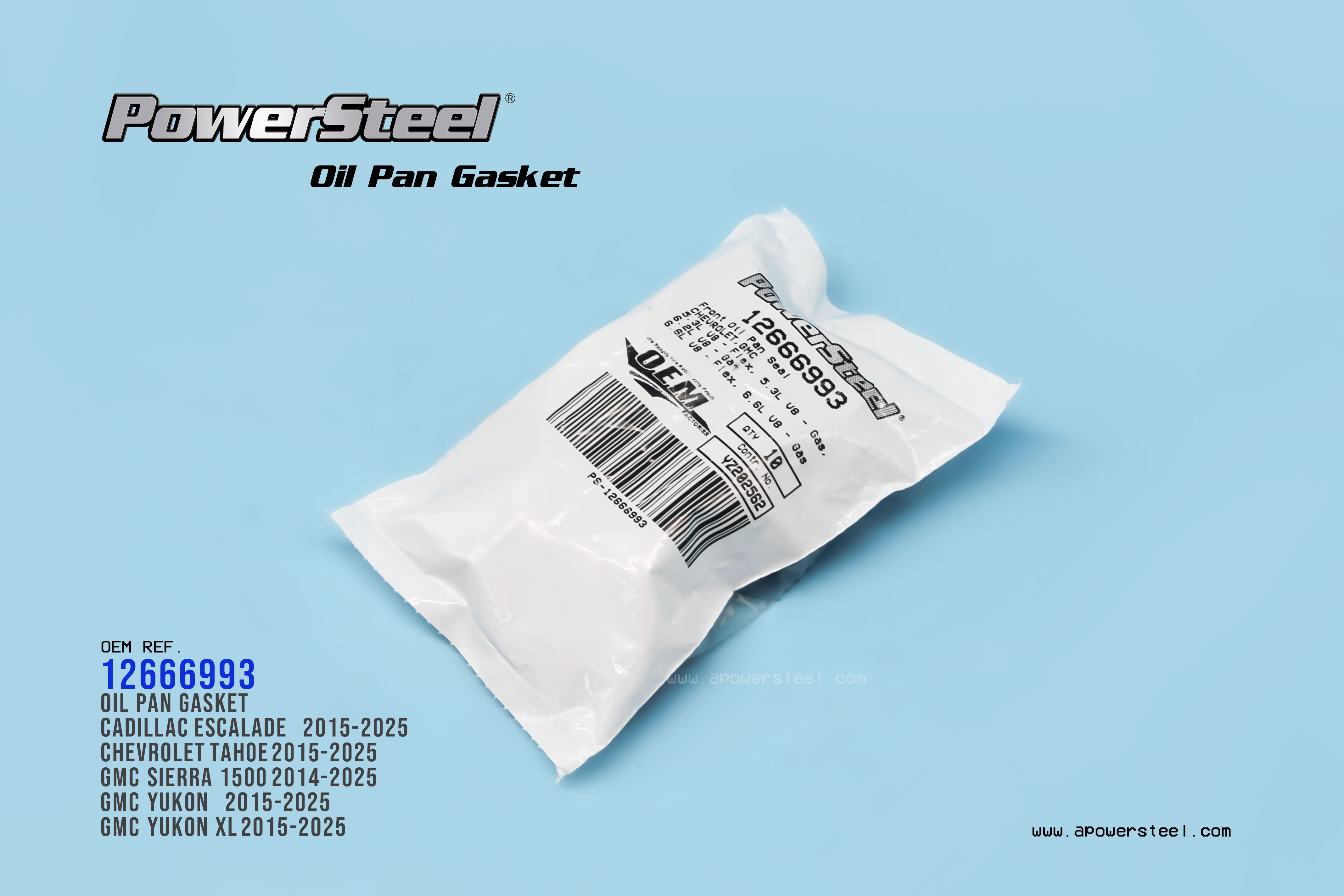 Oil Pan Gasket 12666993，837770