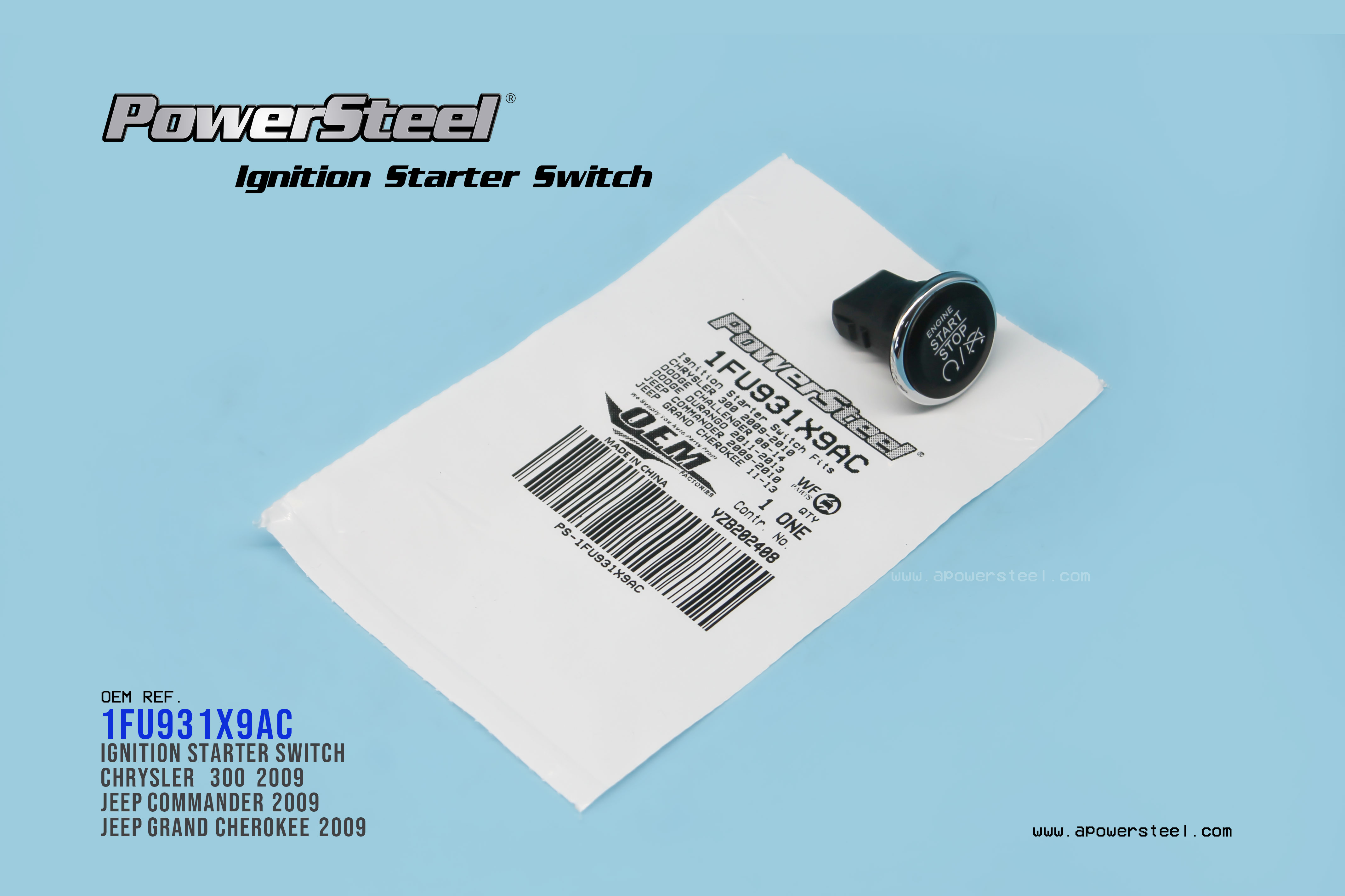 Ignition Starter Switch 1FU931X9AC