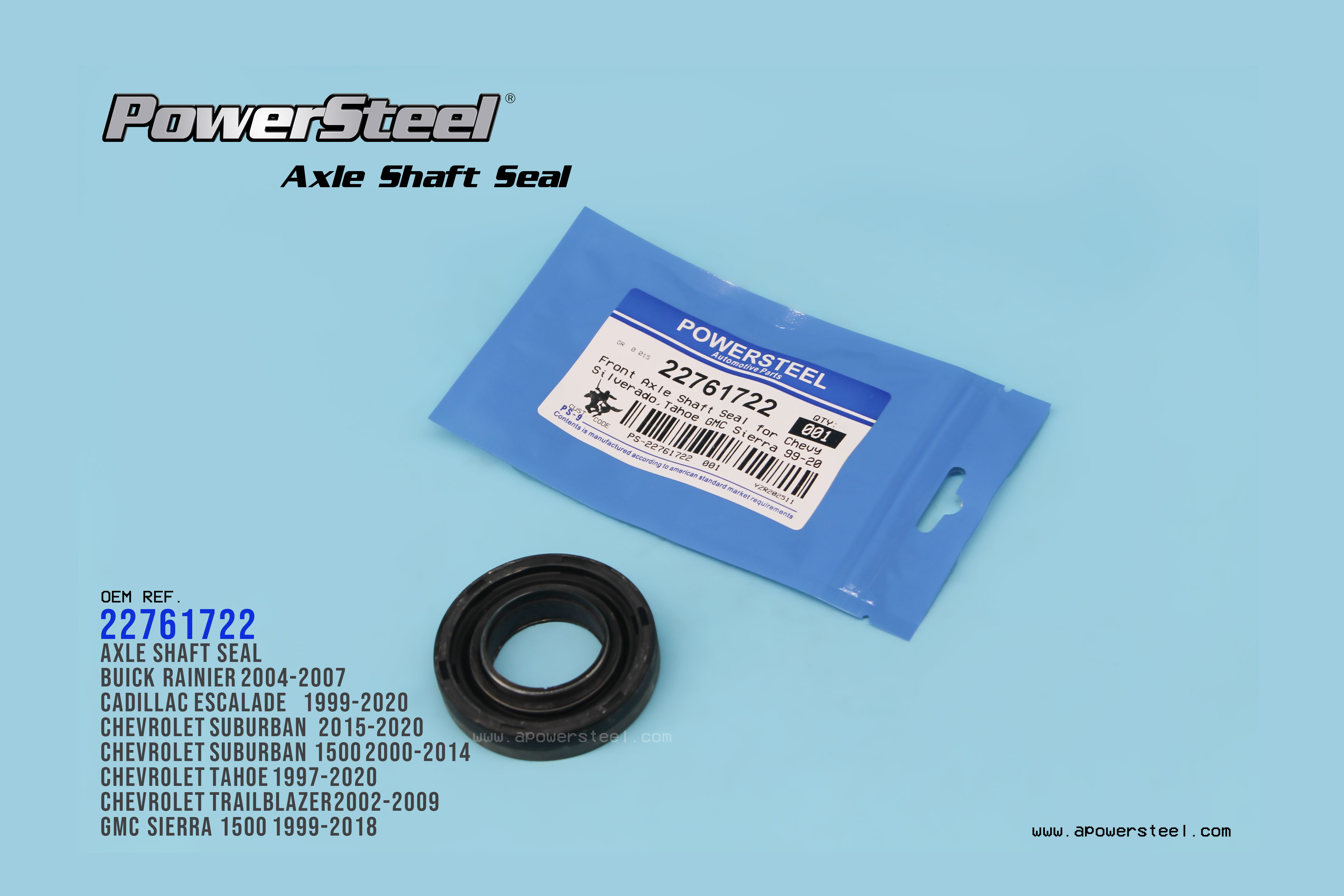 Axle Shaft Seal 22761722
