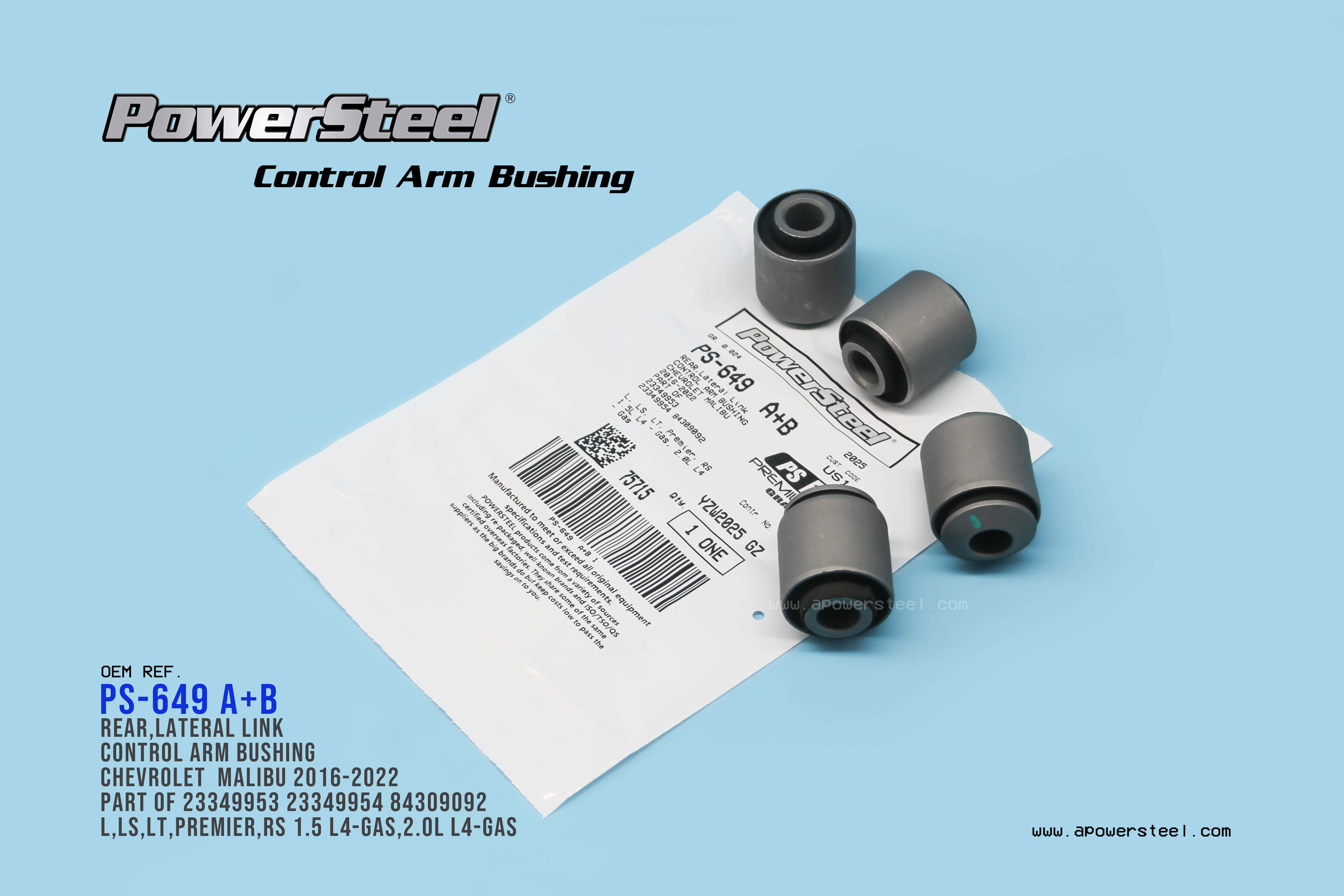 Control Arm Bushing  PS-649 A+B