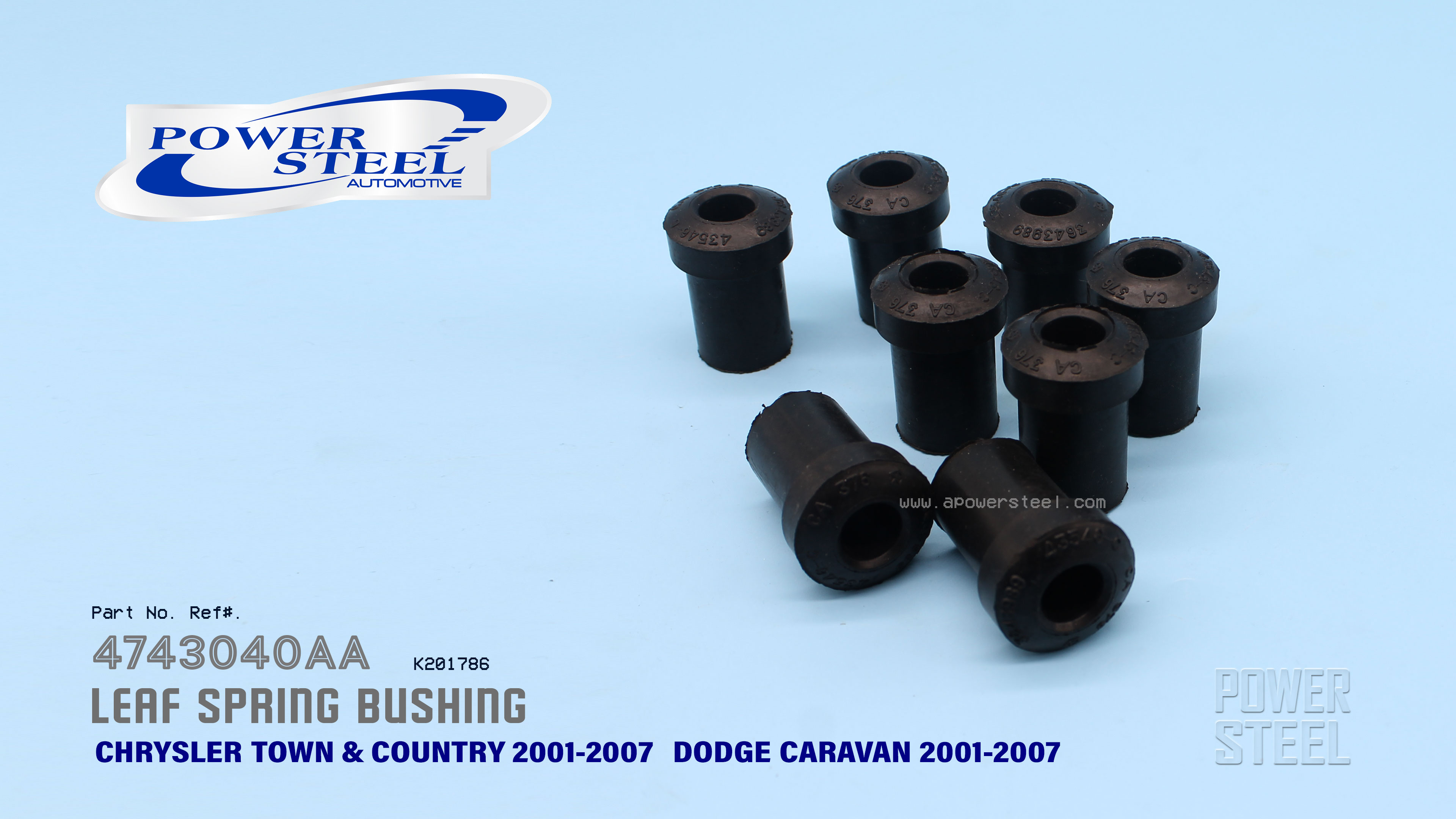 4743040AA Rear Leaf Spring Shackle Bushing