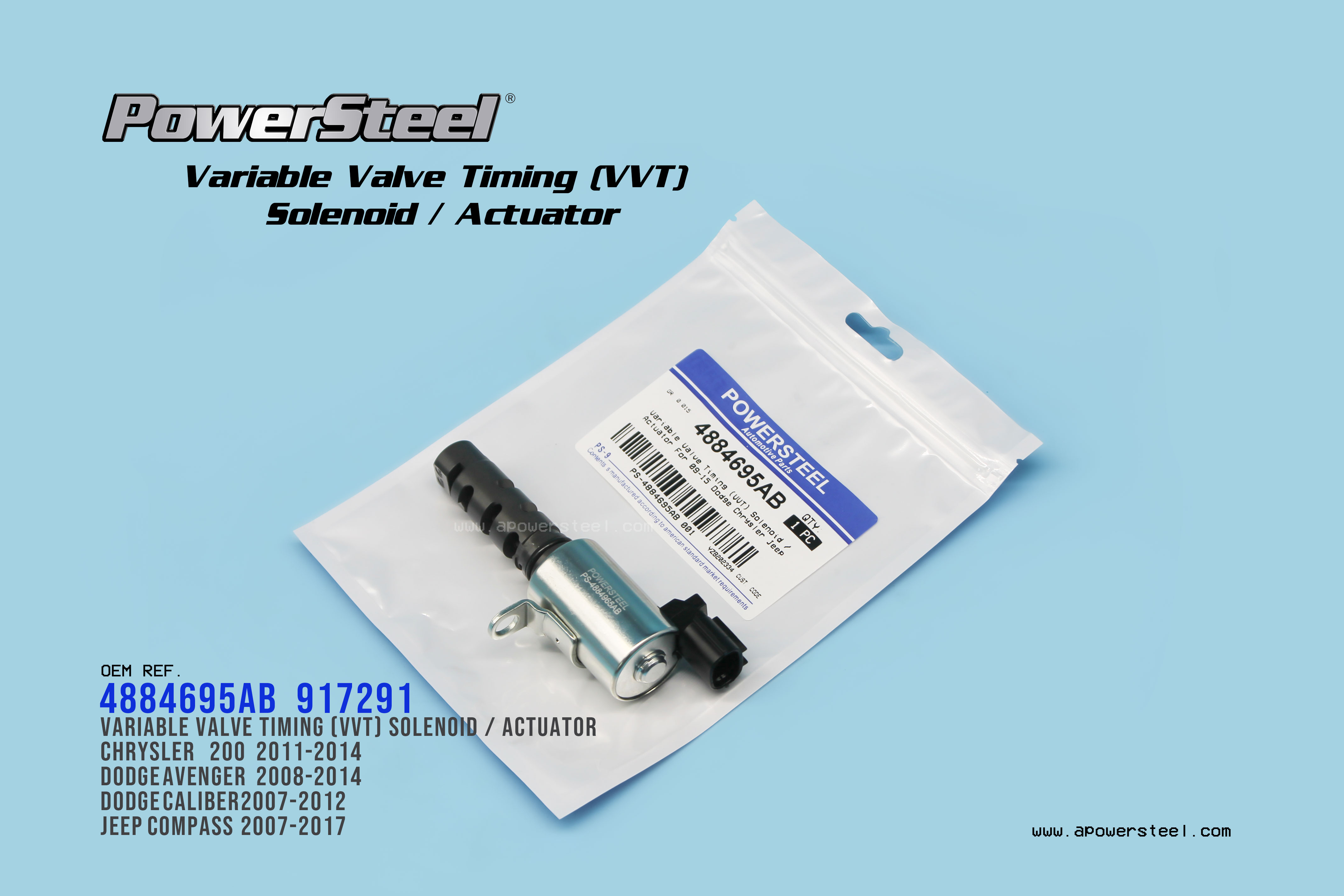 Variable Valve Timing (VVT) Solenoid / Actuator 4884695AB