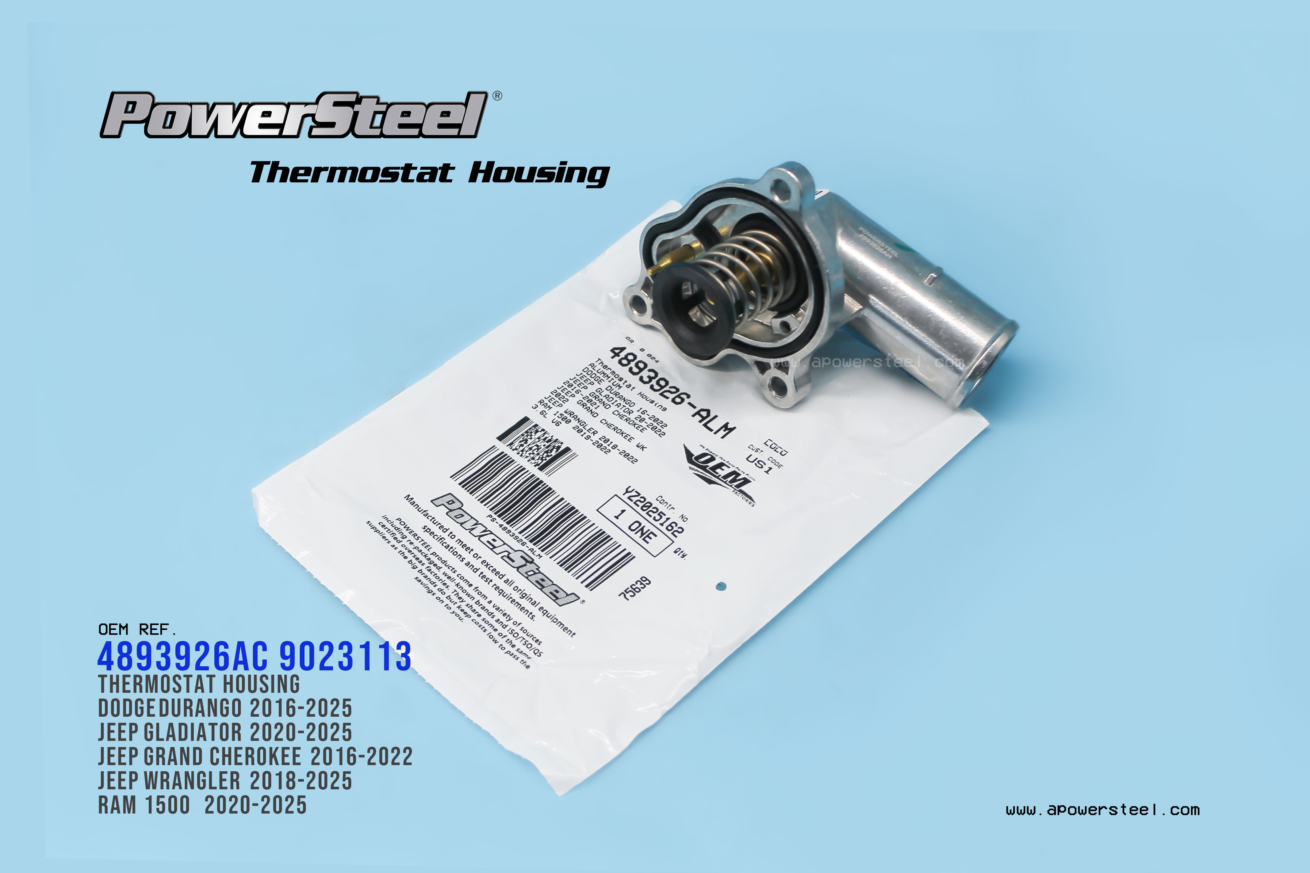 Thermostat 4893926，9023113，1009194