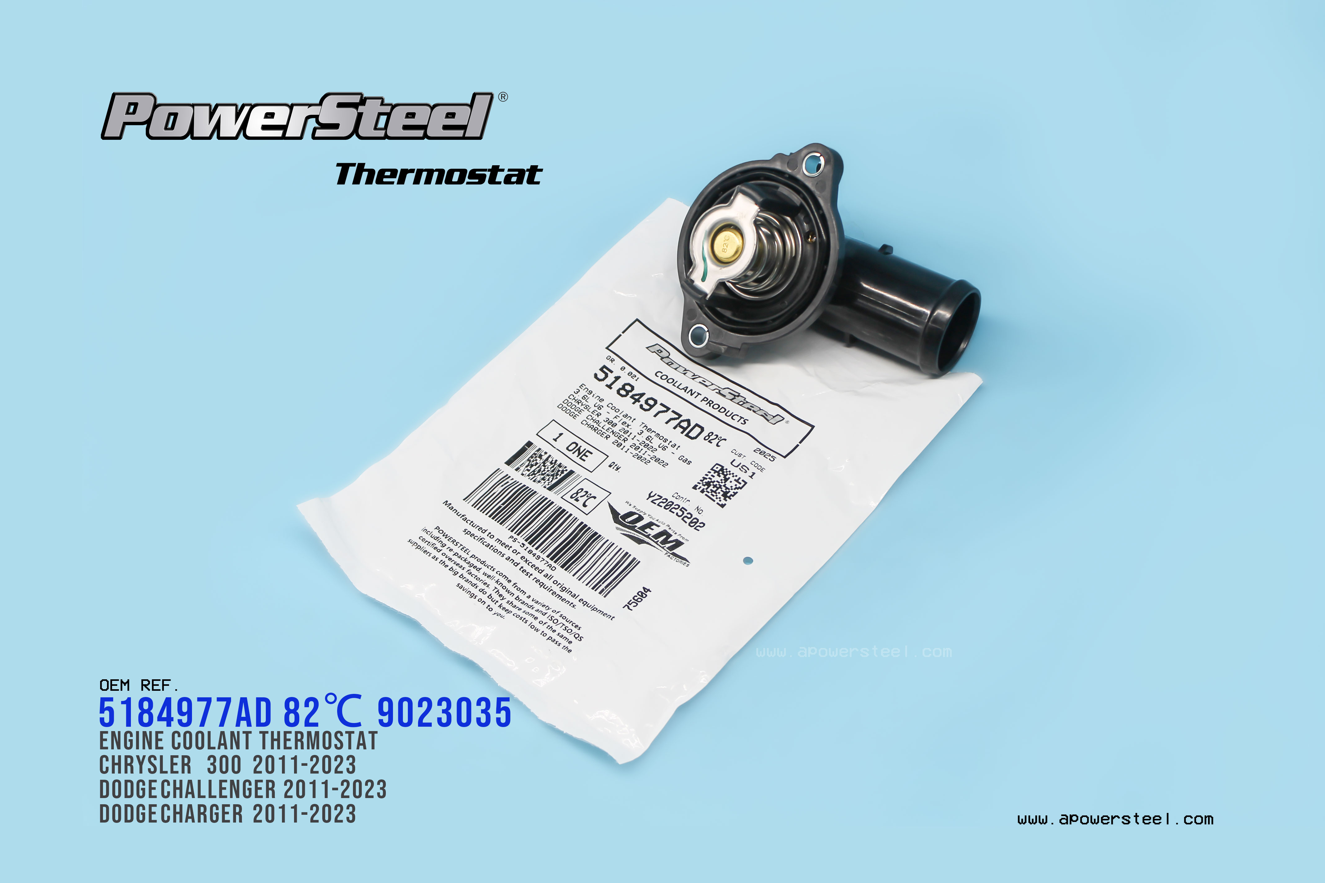 Thermostat 5184977AD 82℃