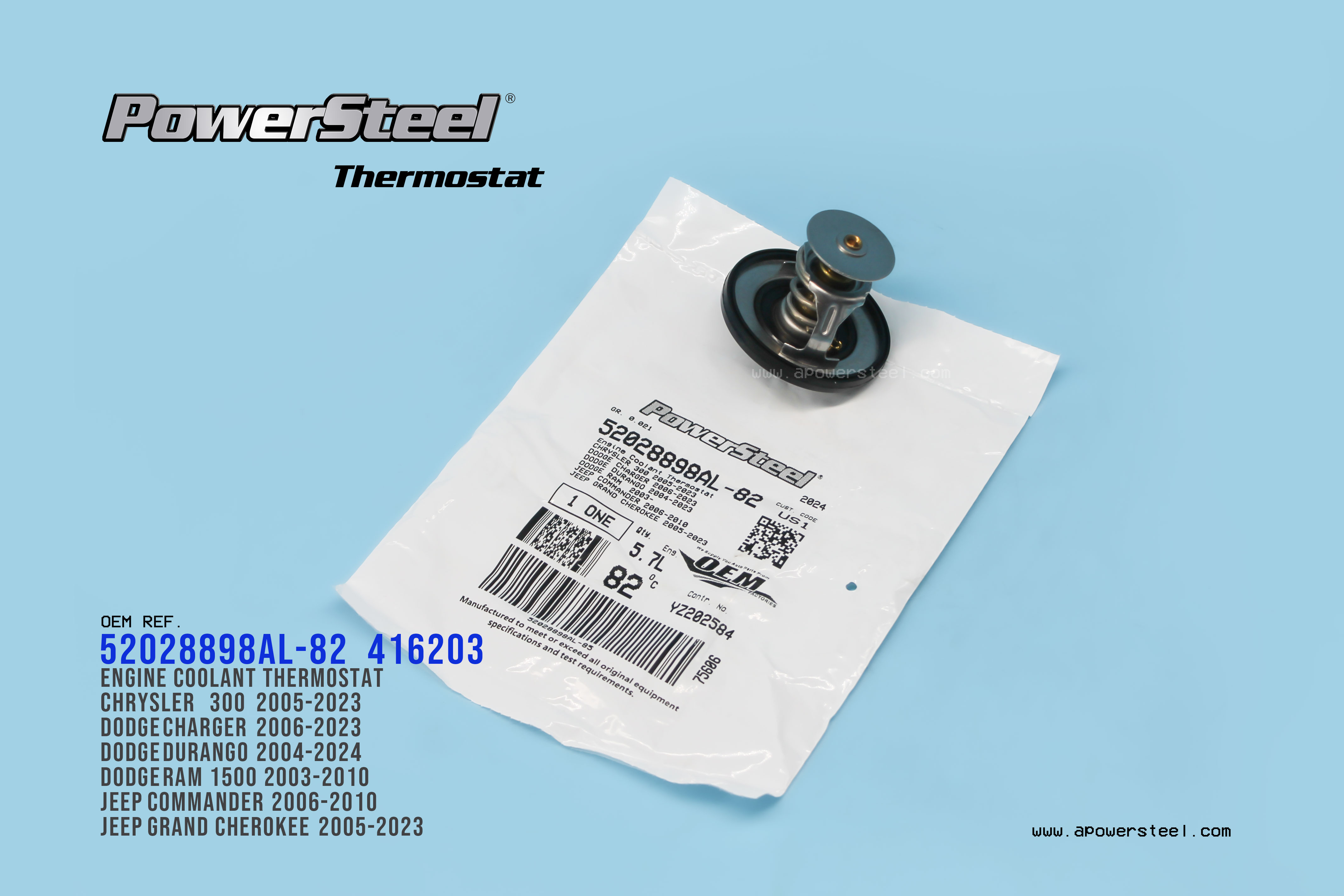 Thermostat 52028898AL-82℃，416203，51603