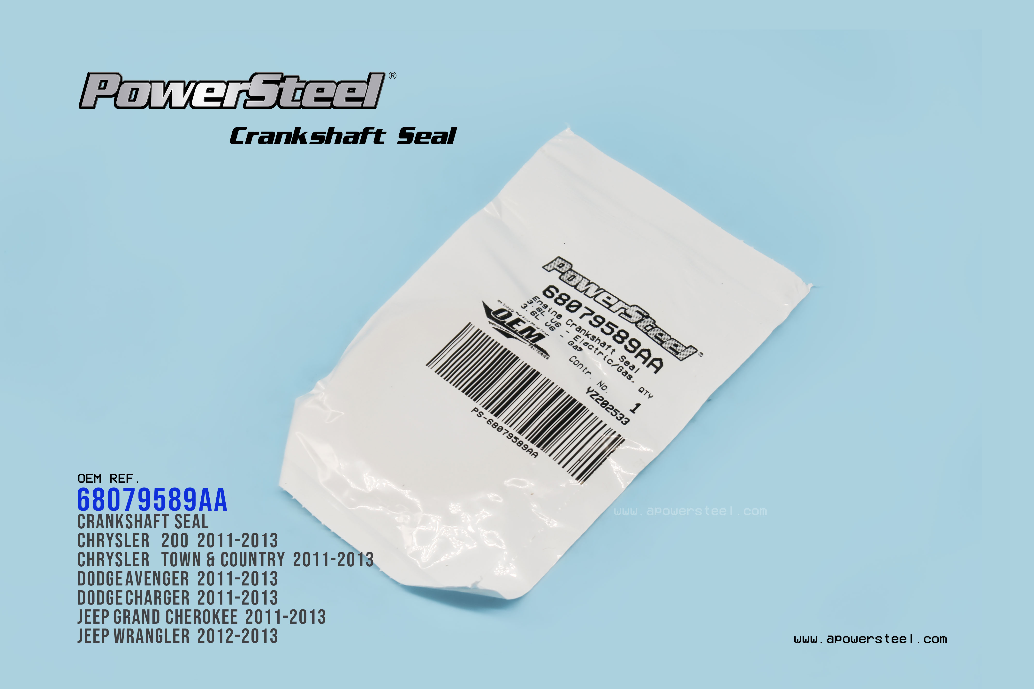 Crankshaft Seal 68079589AA，914924，710937