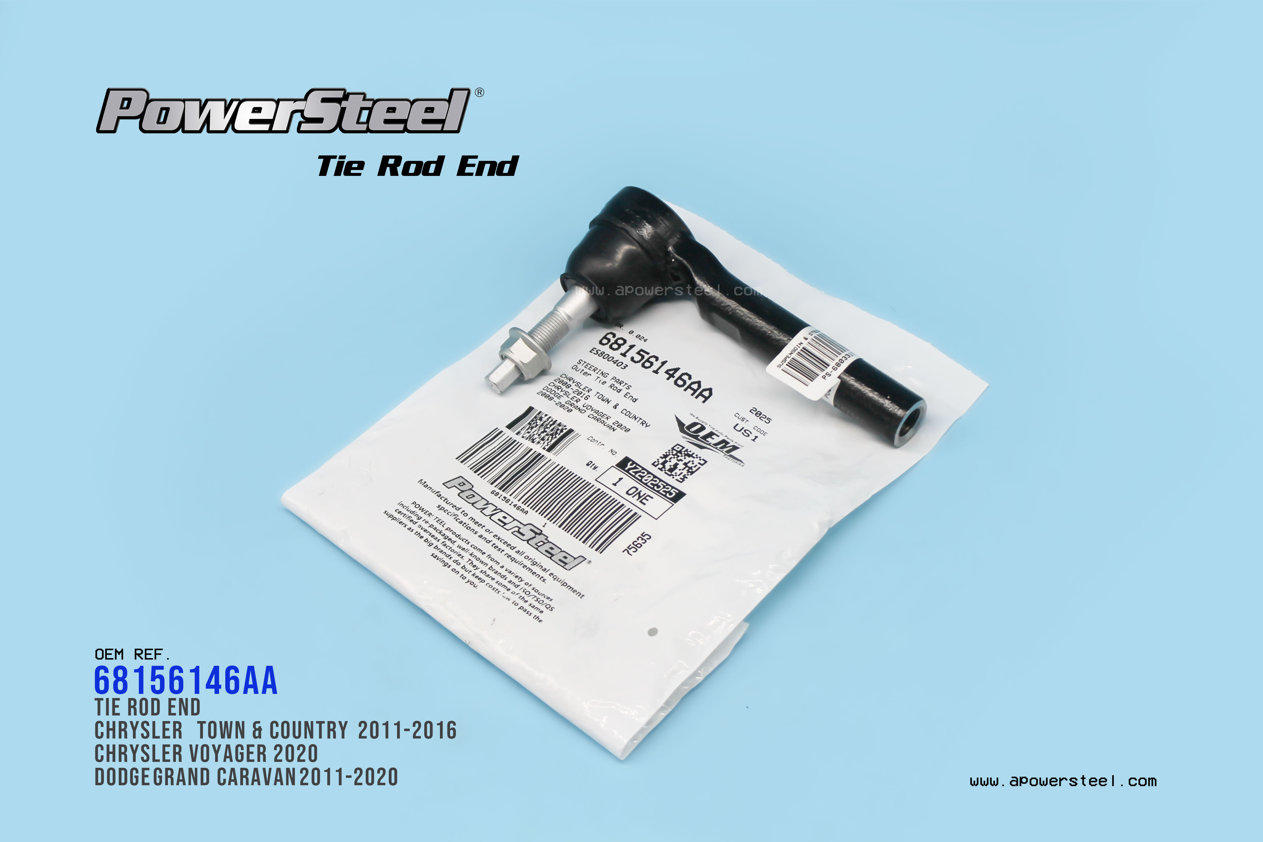 Tie Rod End 68156146AA，ES800403