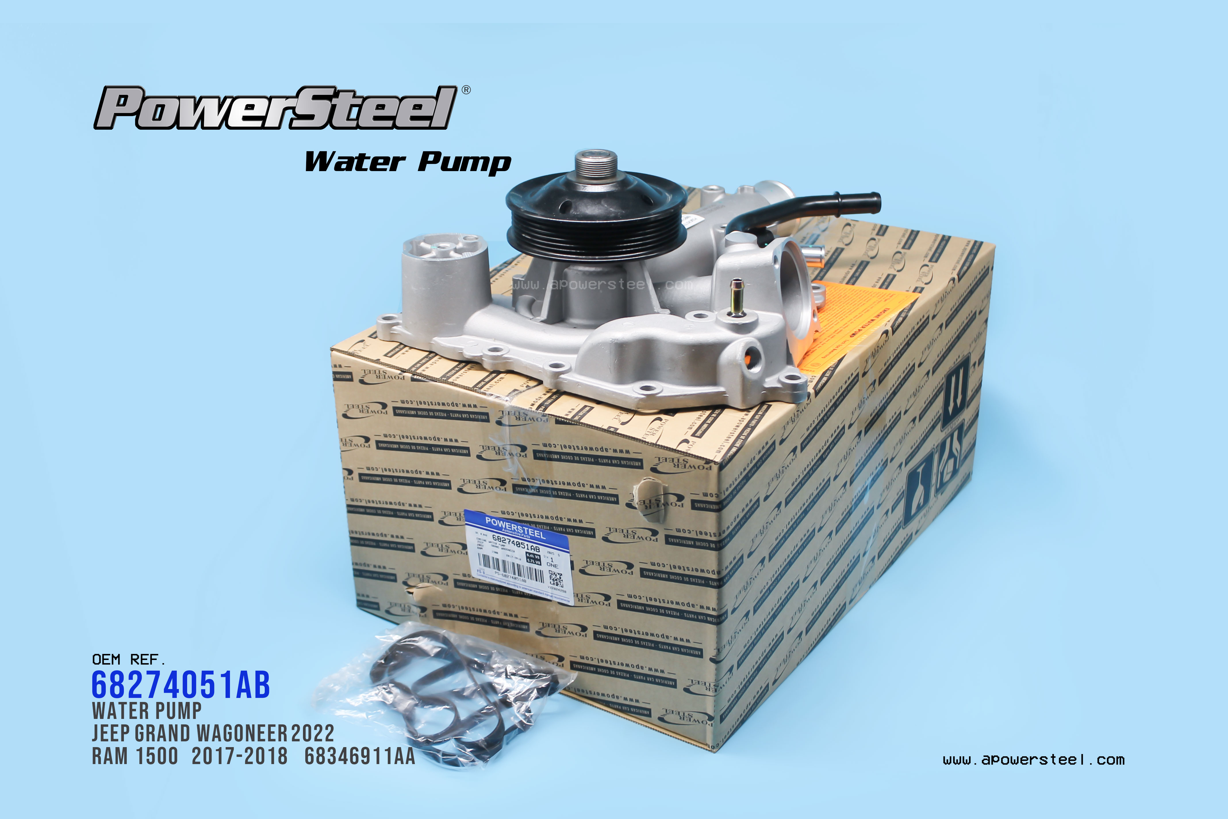 Water Pump 68274051AB