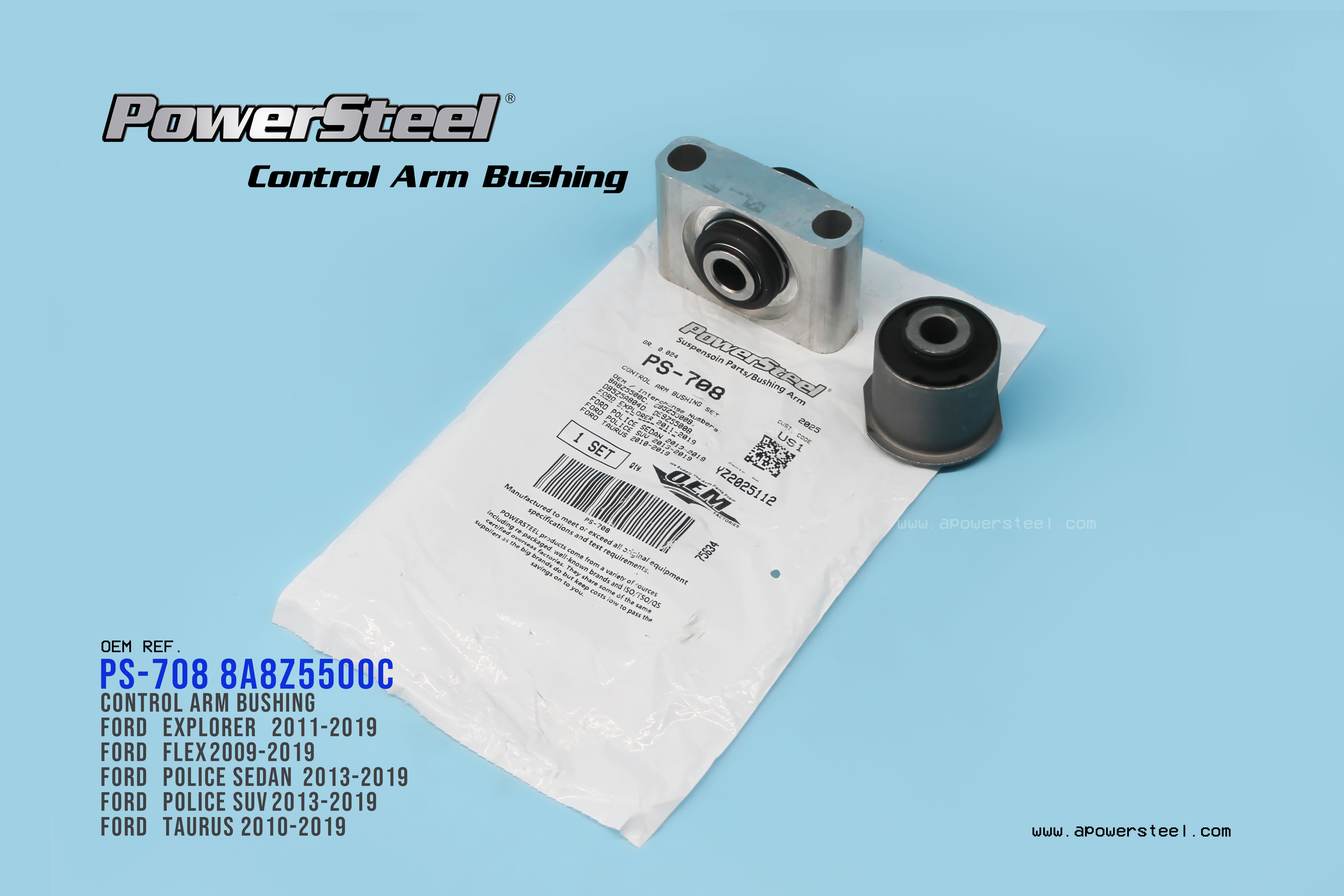 Control Arm Bushing 8A8Z5500C，K201349，CA85557PR