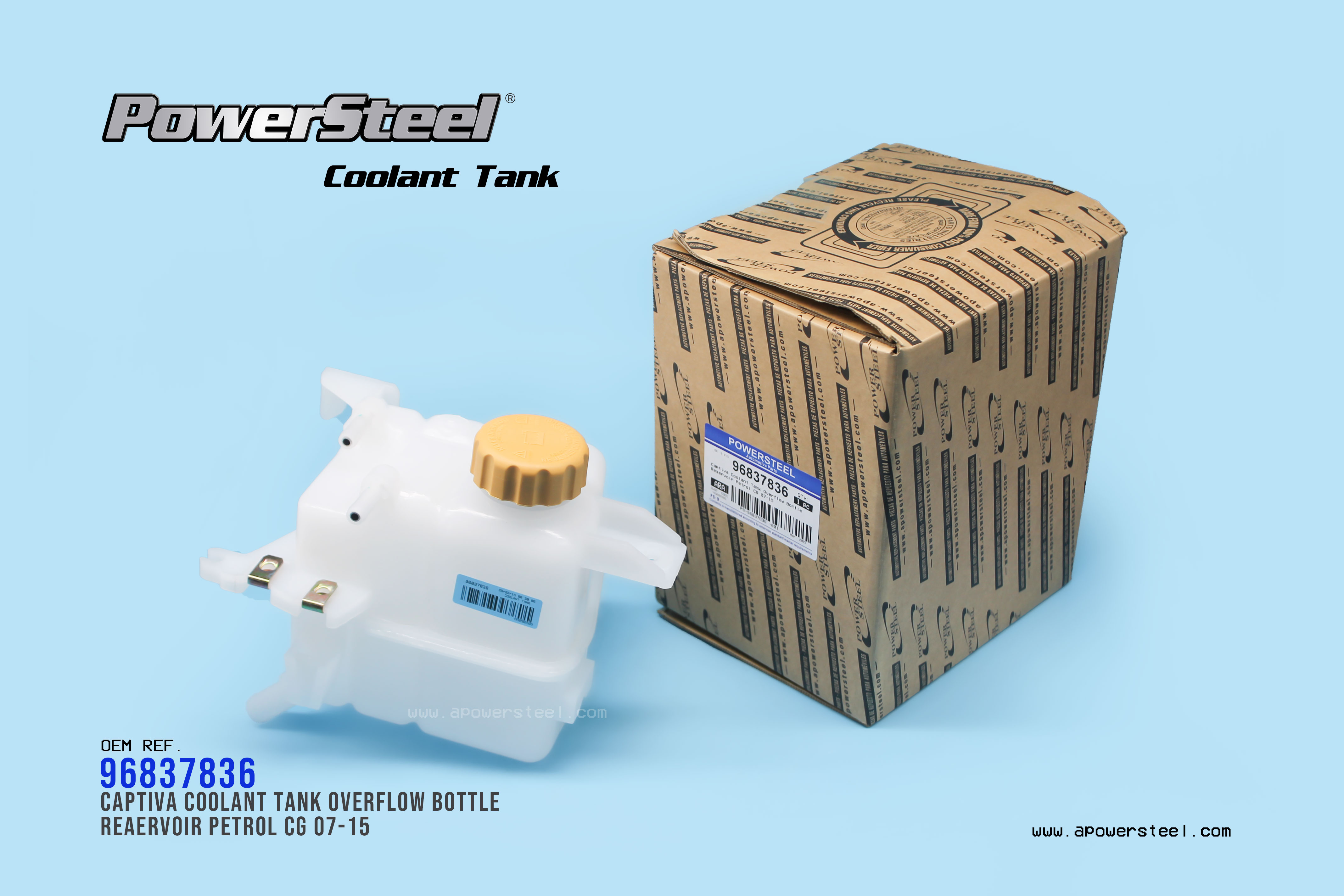 Coolant Tank Overflow Bottle 96837836