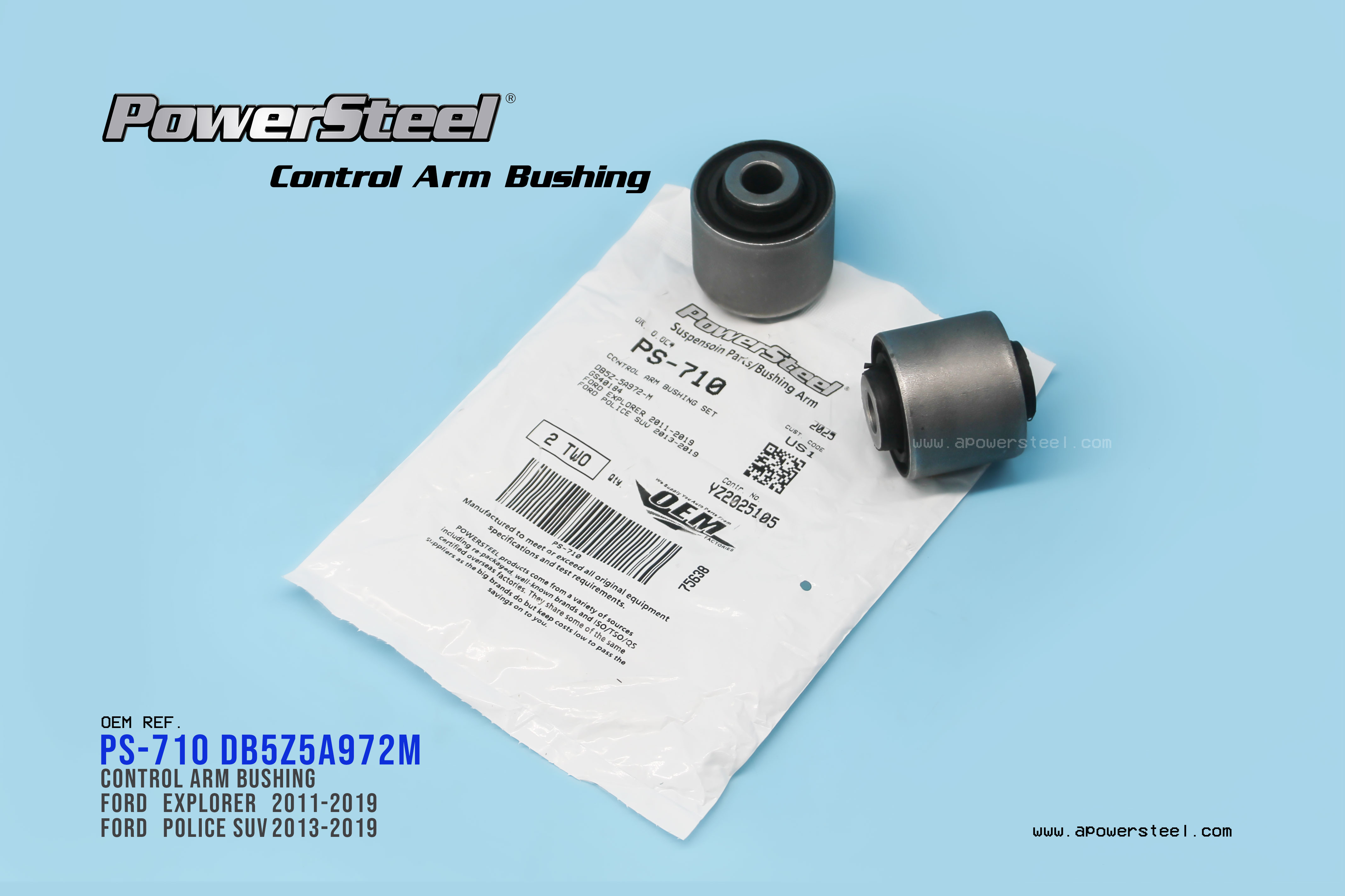 Control Arm Bushing DB5Z5A972M,527-367, LL85835PR, LL86675PR