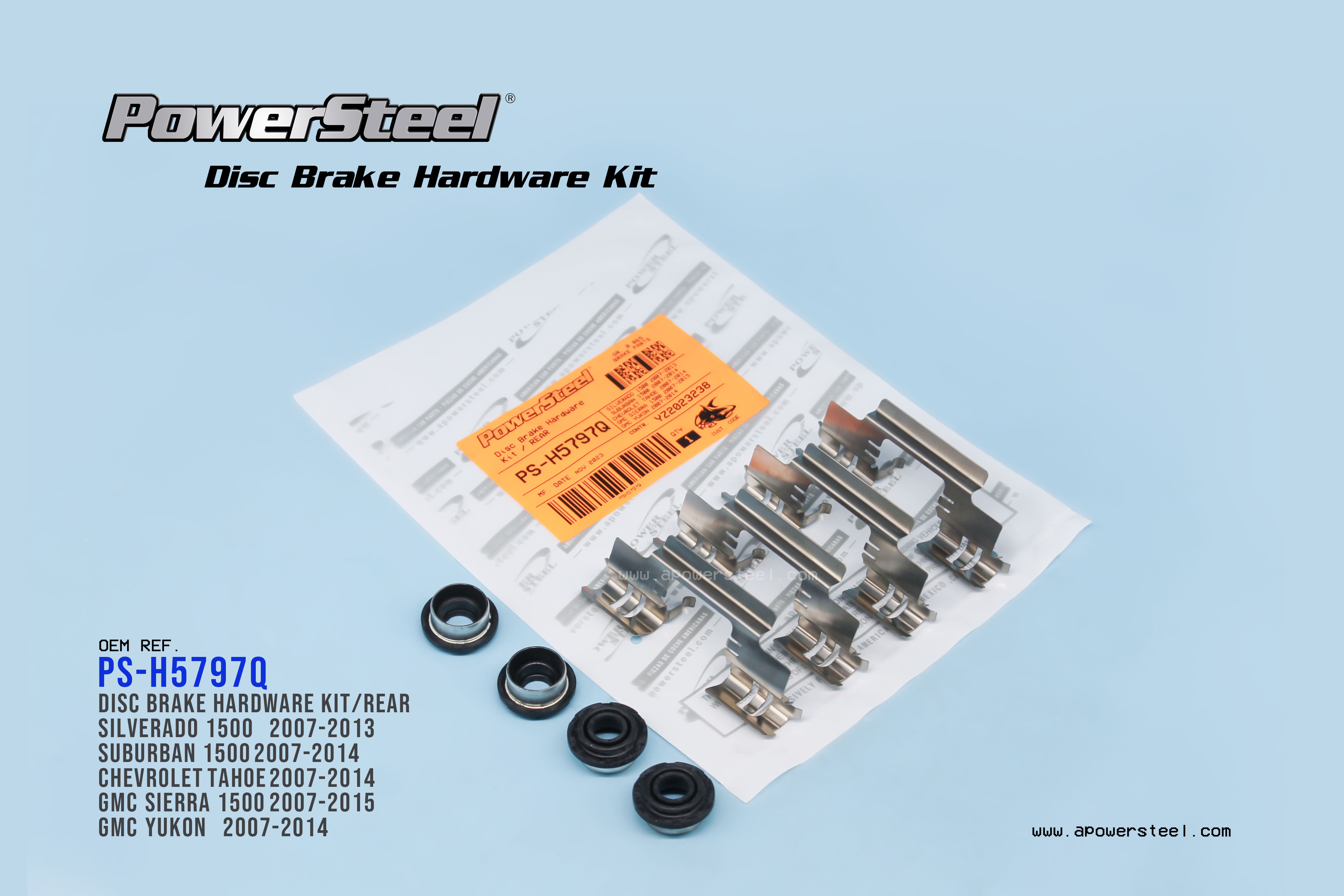 Disc Brake Hardware Kit H5797Q