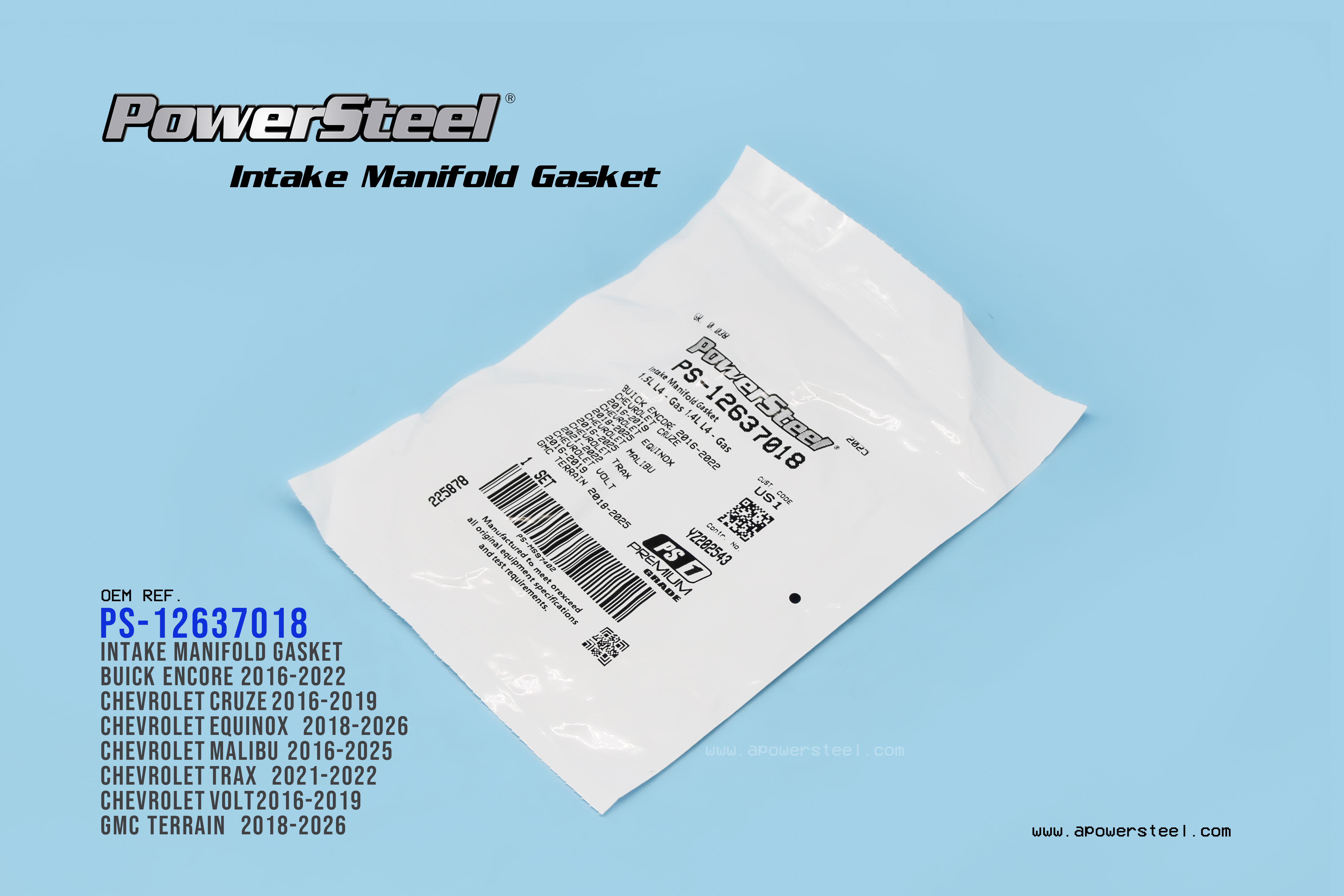 Intake Manifold Gasket 12637018，MS97612，884060