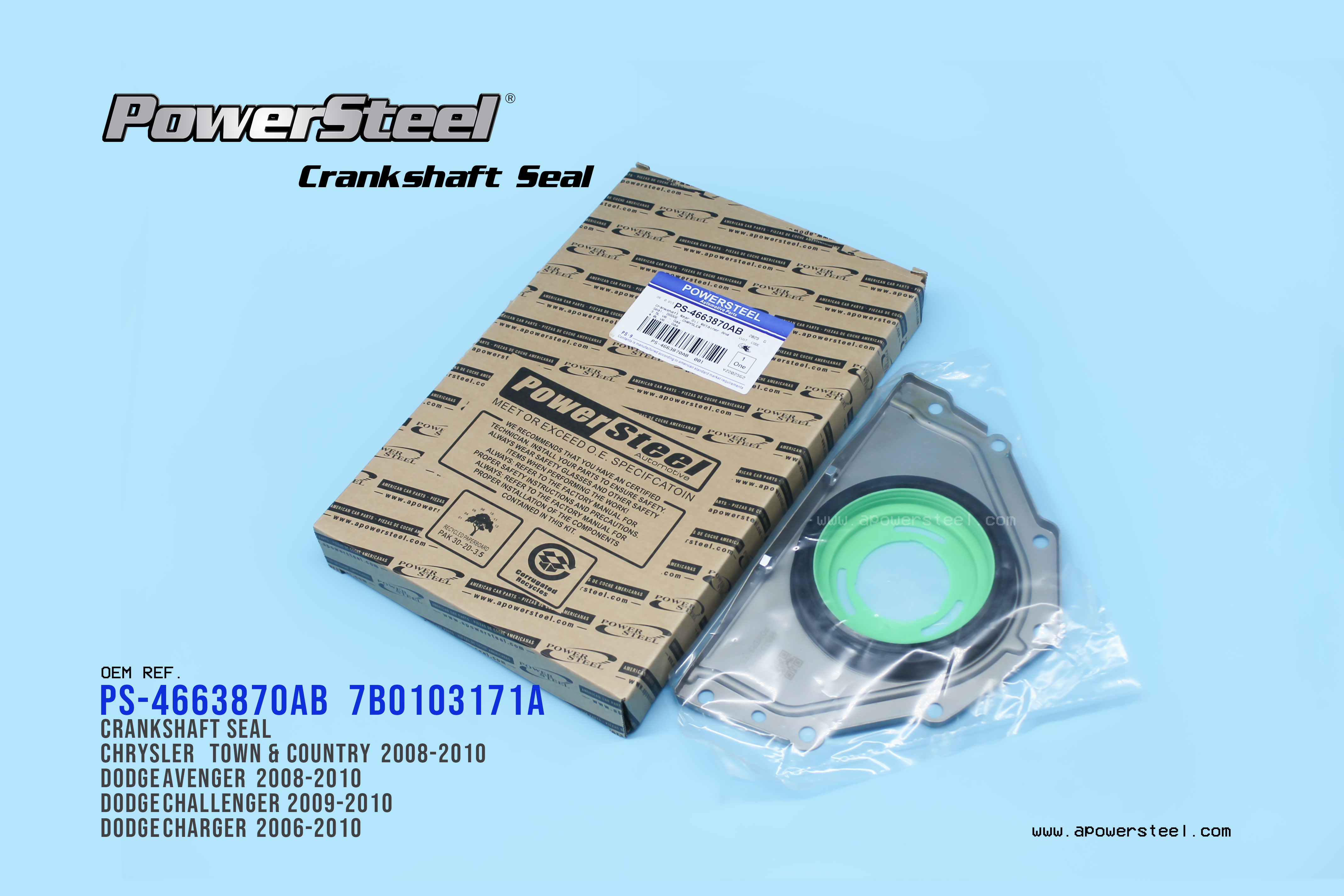 Crankshaft Seal 4663870AB，JV1693，BS40710