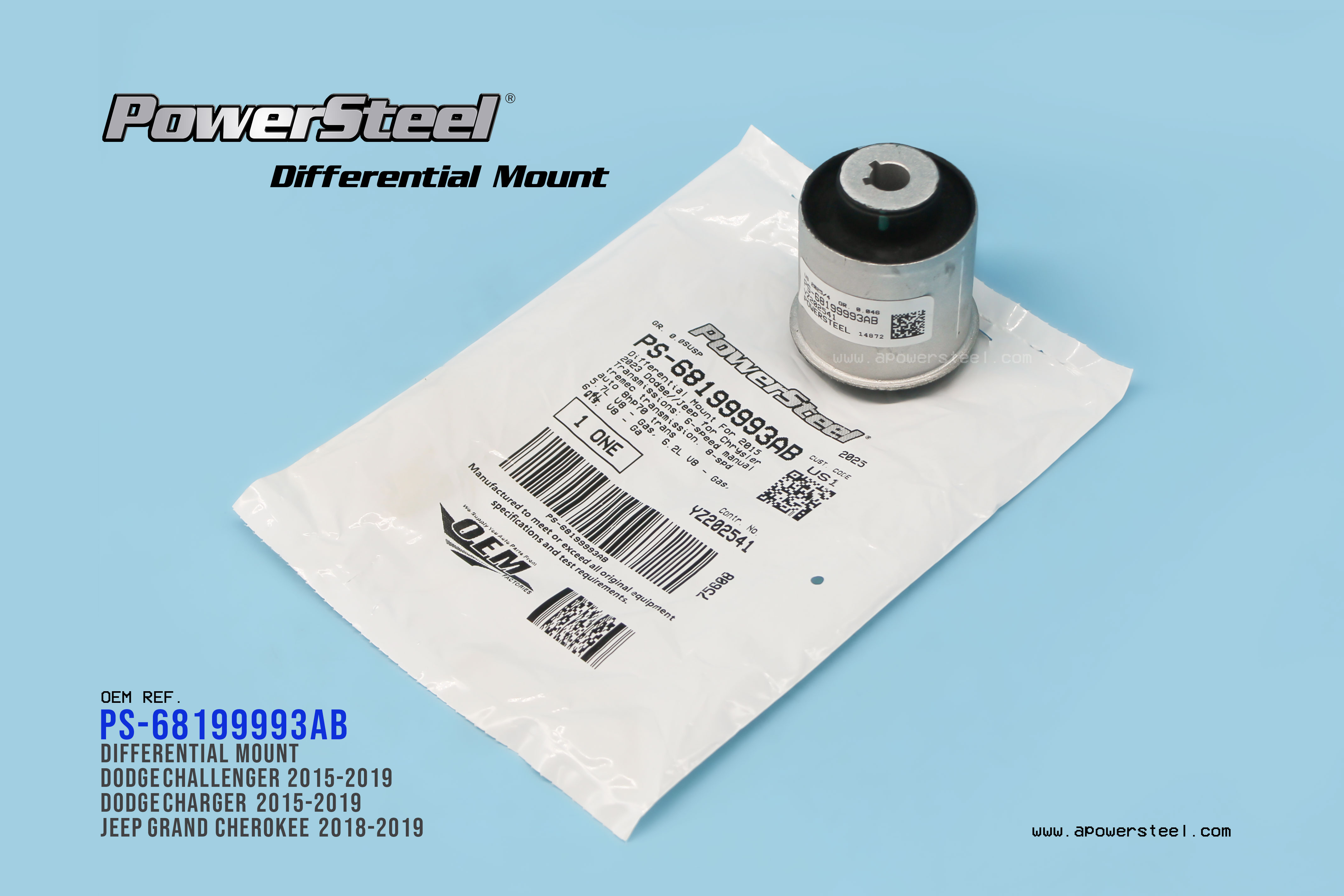 Differential Mount 68199993AB