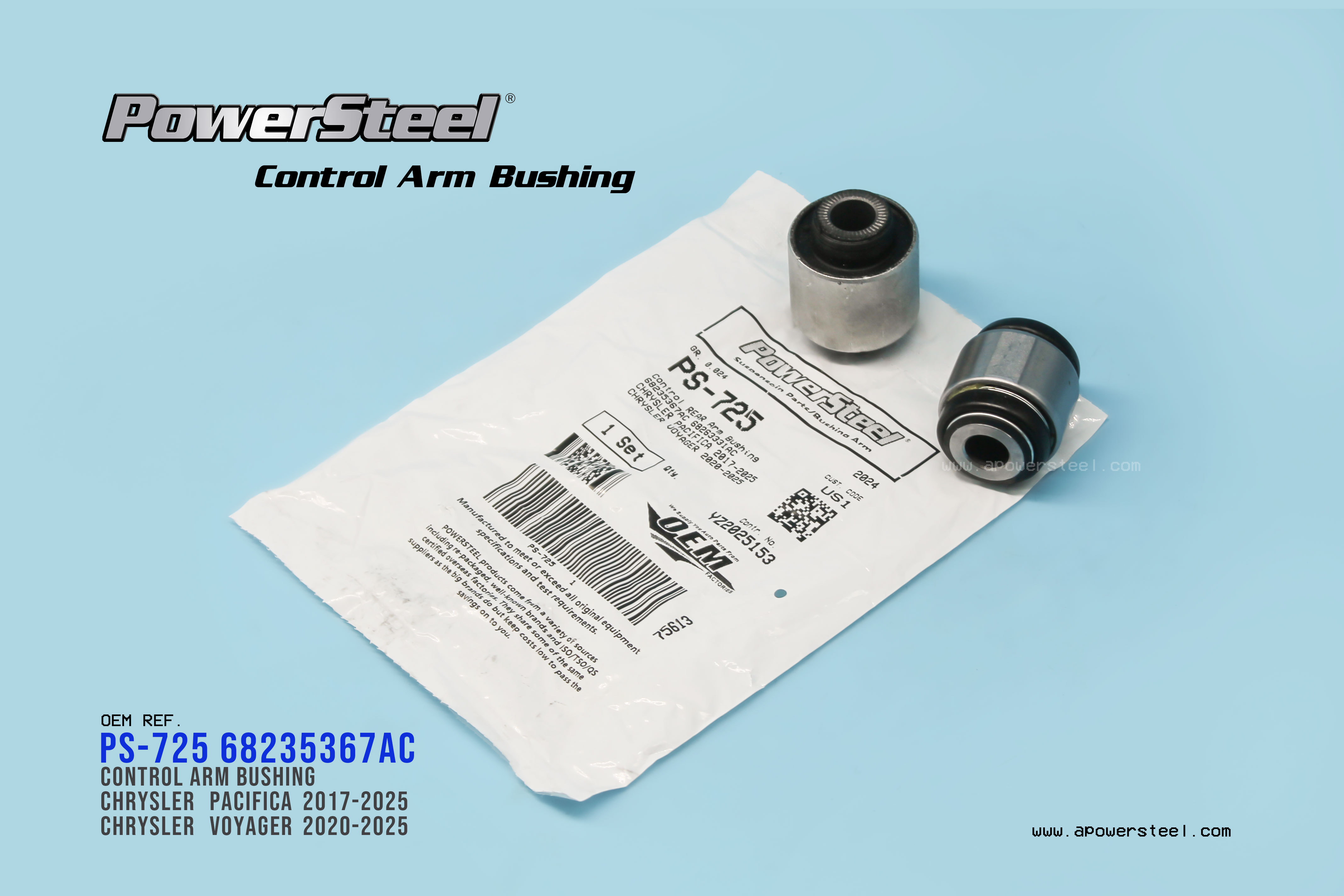 Control Arm Bushing 68235367AC
