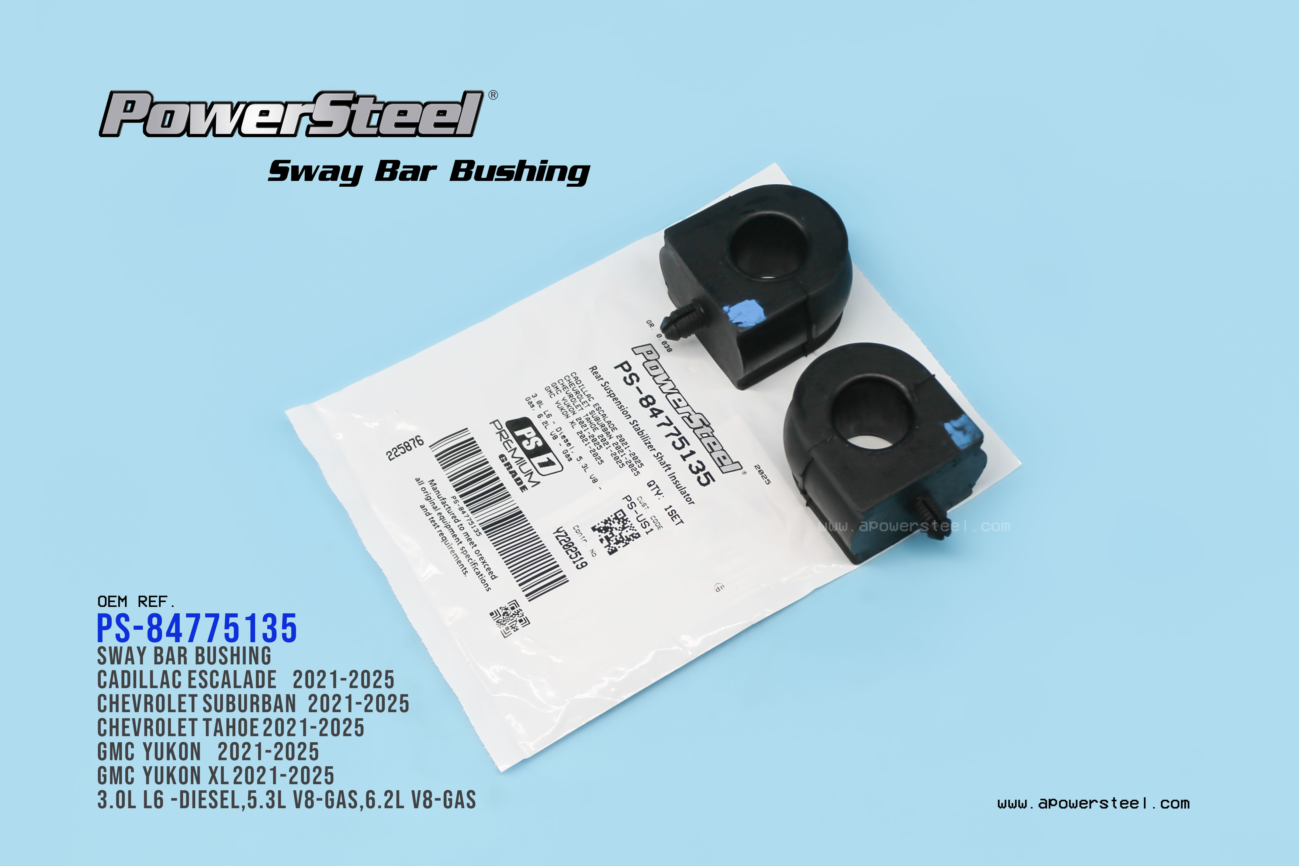Sway Bar Bushing 84775135