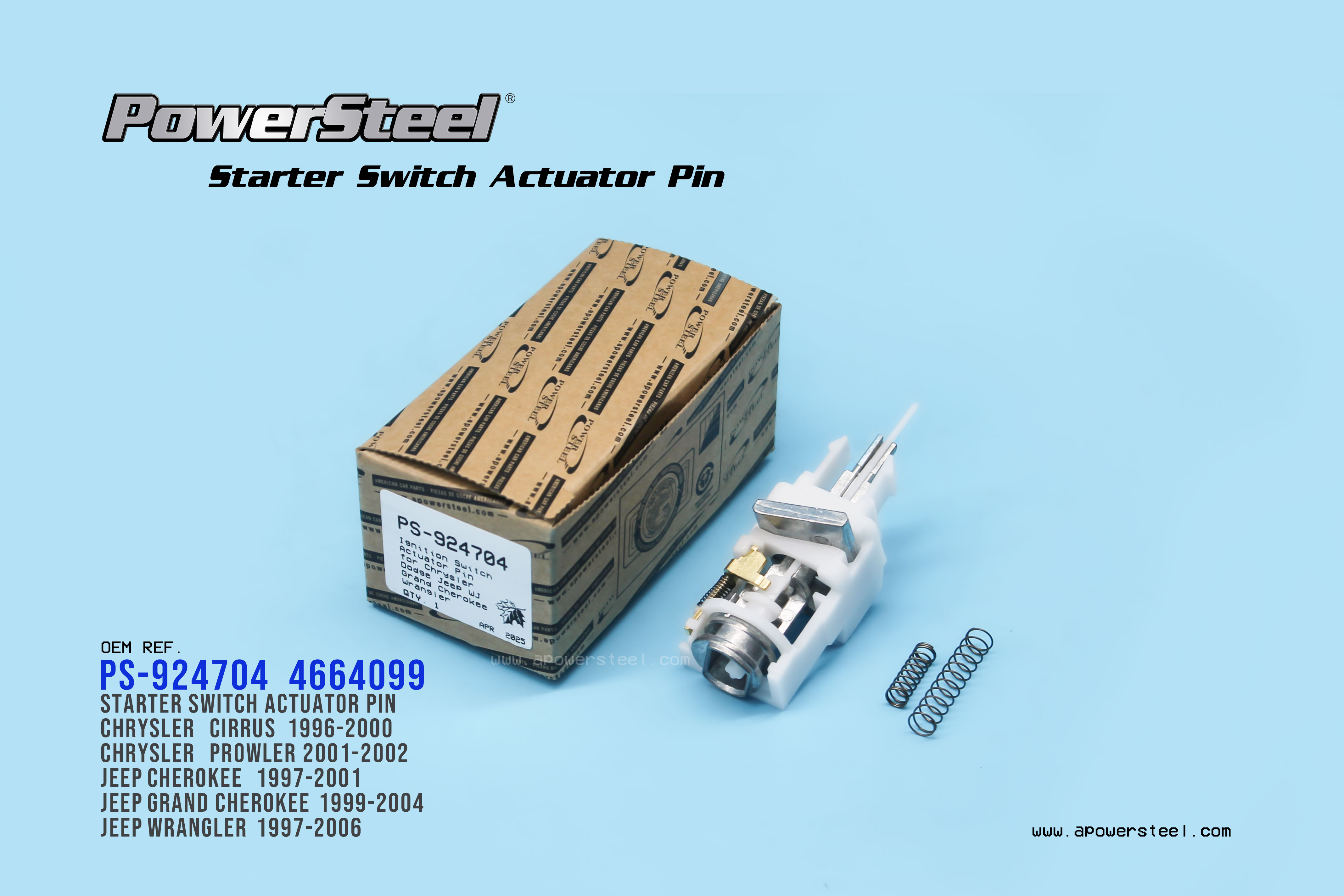 Starter Switch Actuator Pin 924704