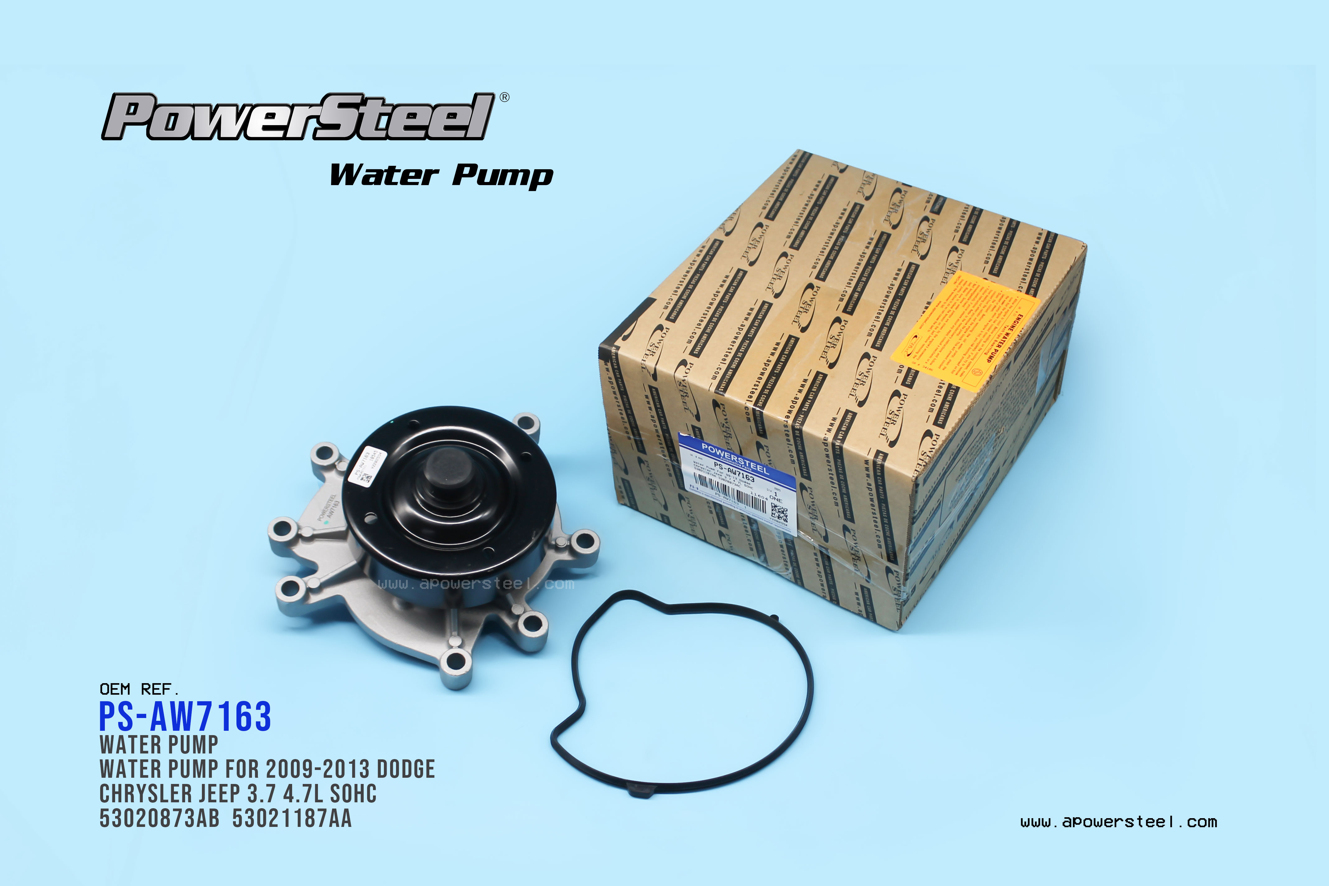 Water Pump AW7163，W9240RF，1204350