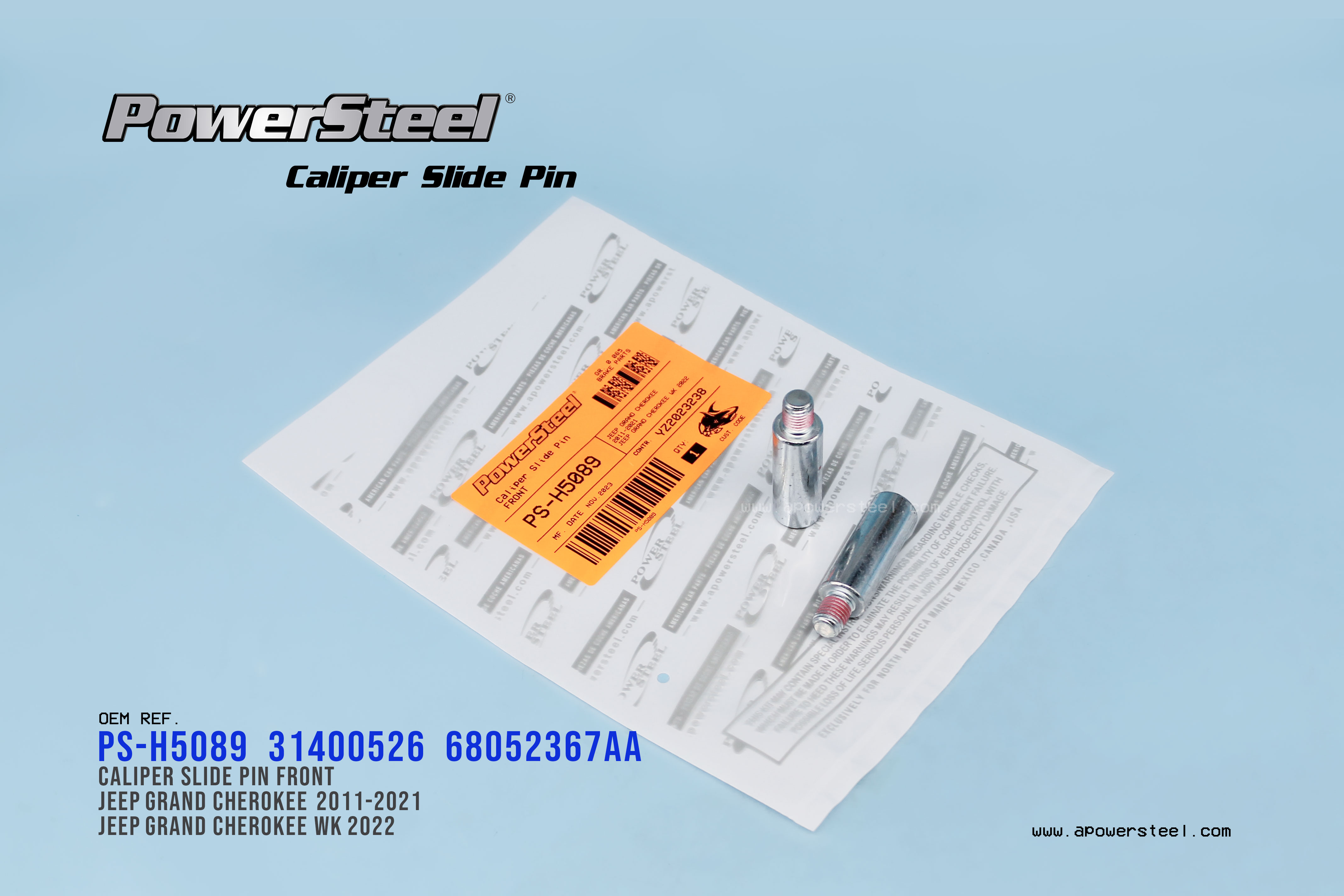 Caliper Slide Pin H5089