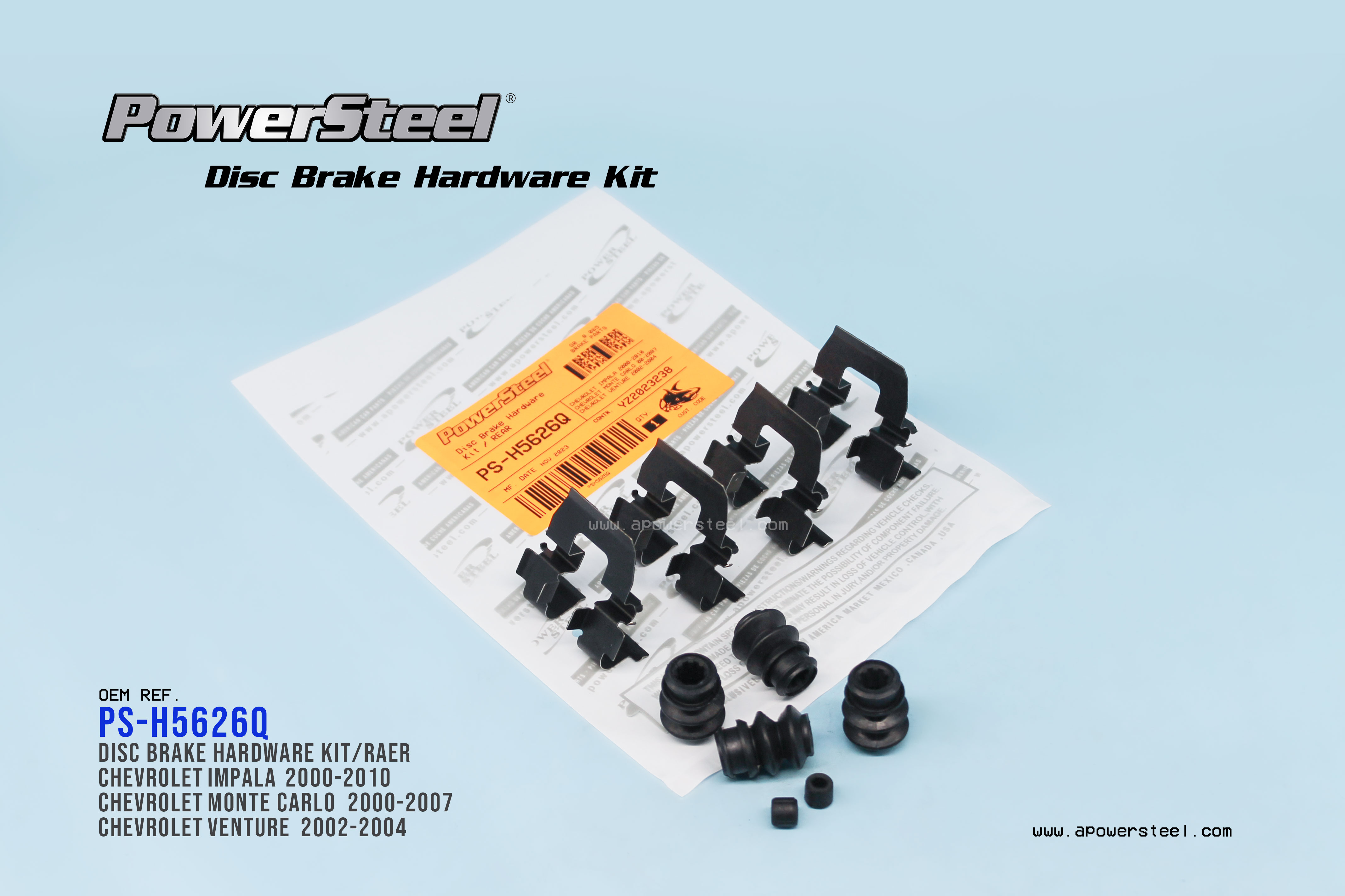 Disc Brake Hardware Kit H5626Q