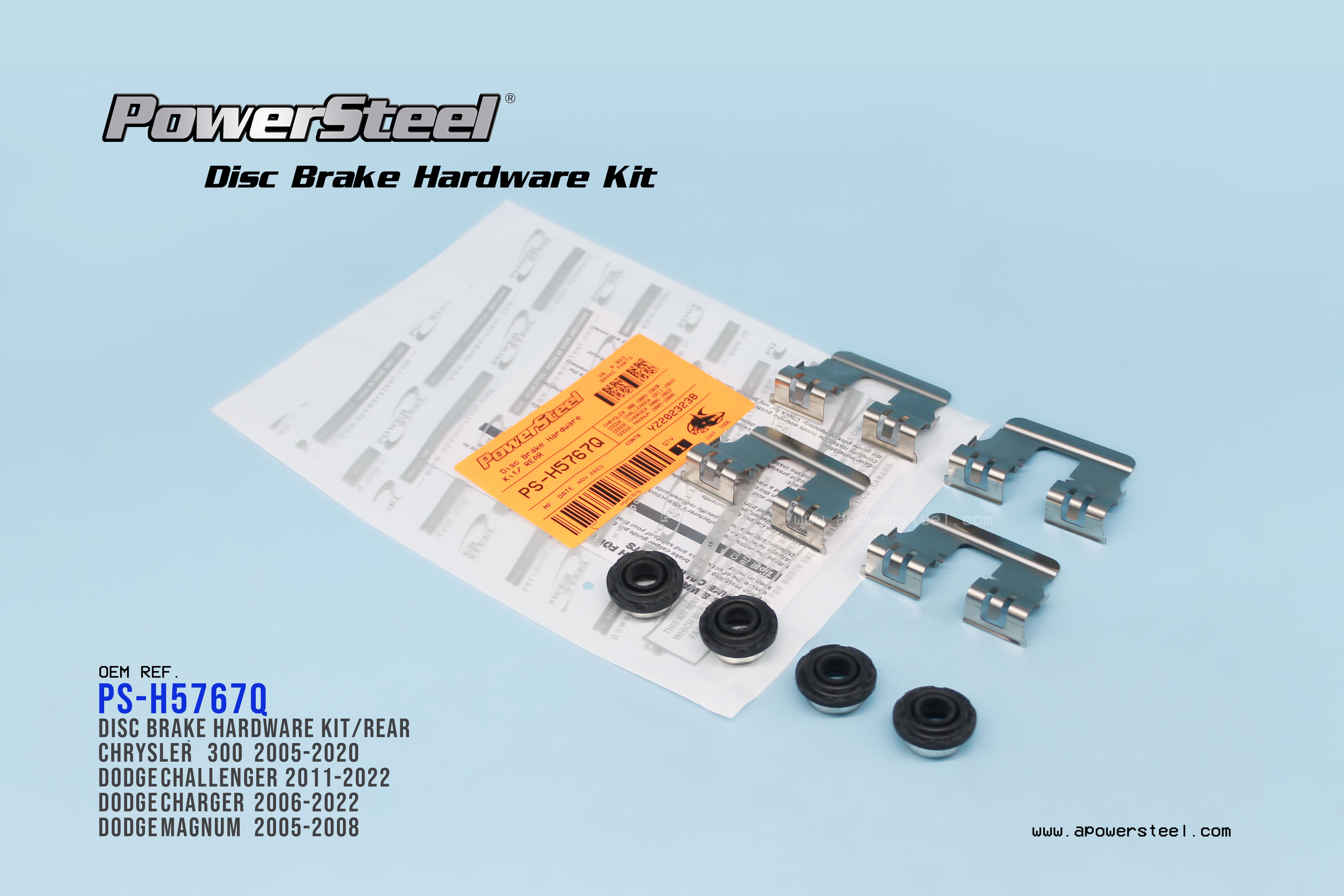 Disc Brake Hardware Kit H5767Q