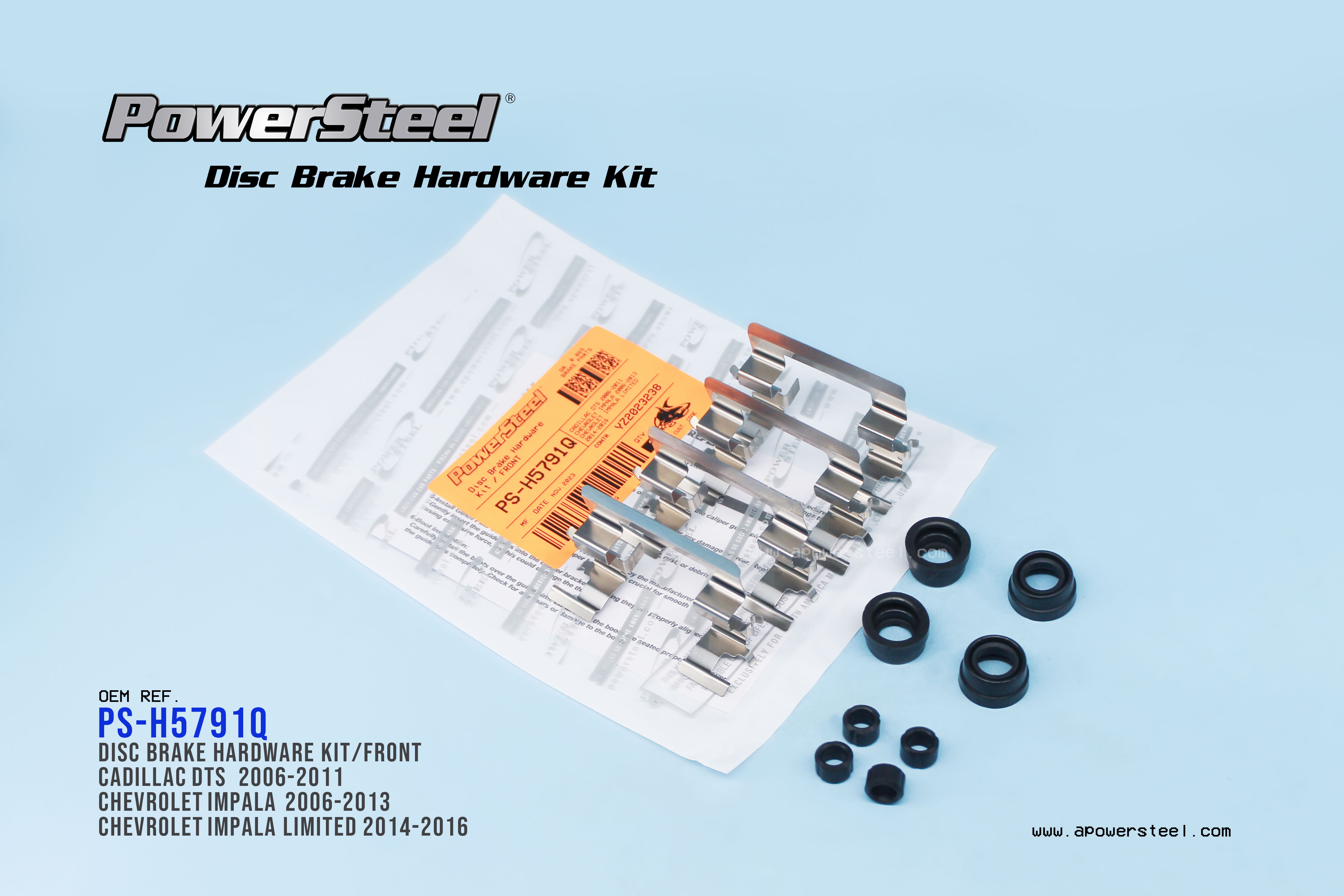 Disc Brake Hardware Kit H5791Q