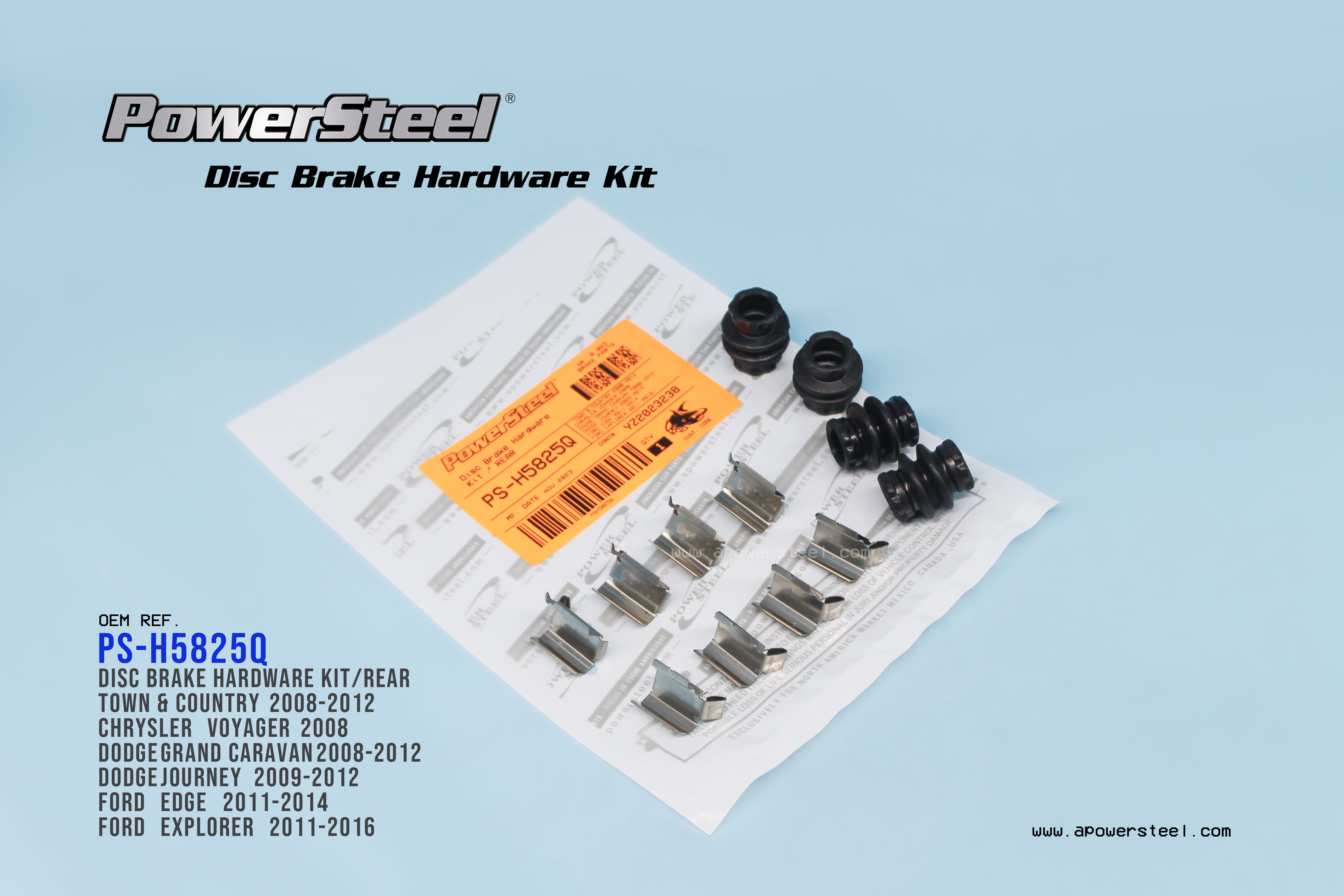 Disc Brake Hardware Kit H5825Q