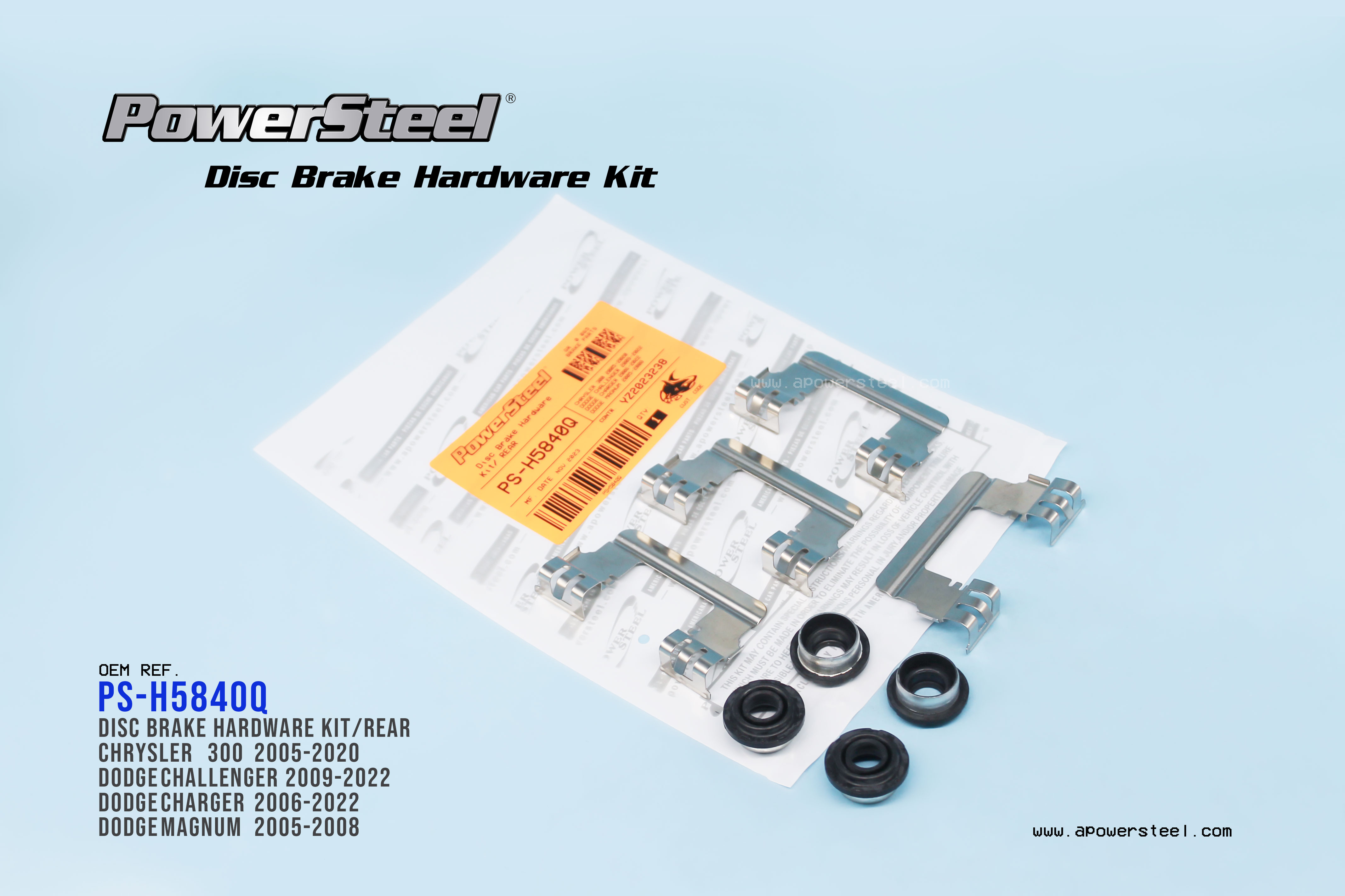 Disc Brake Hardware Kit H5840Q