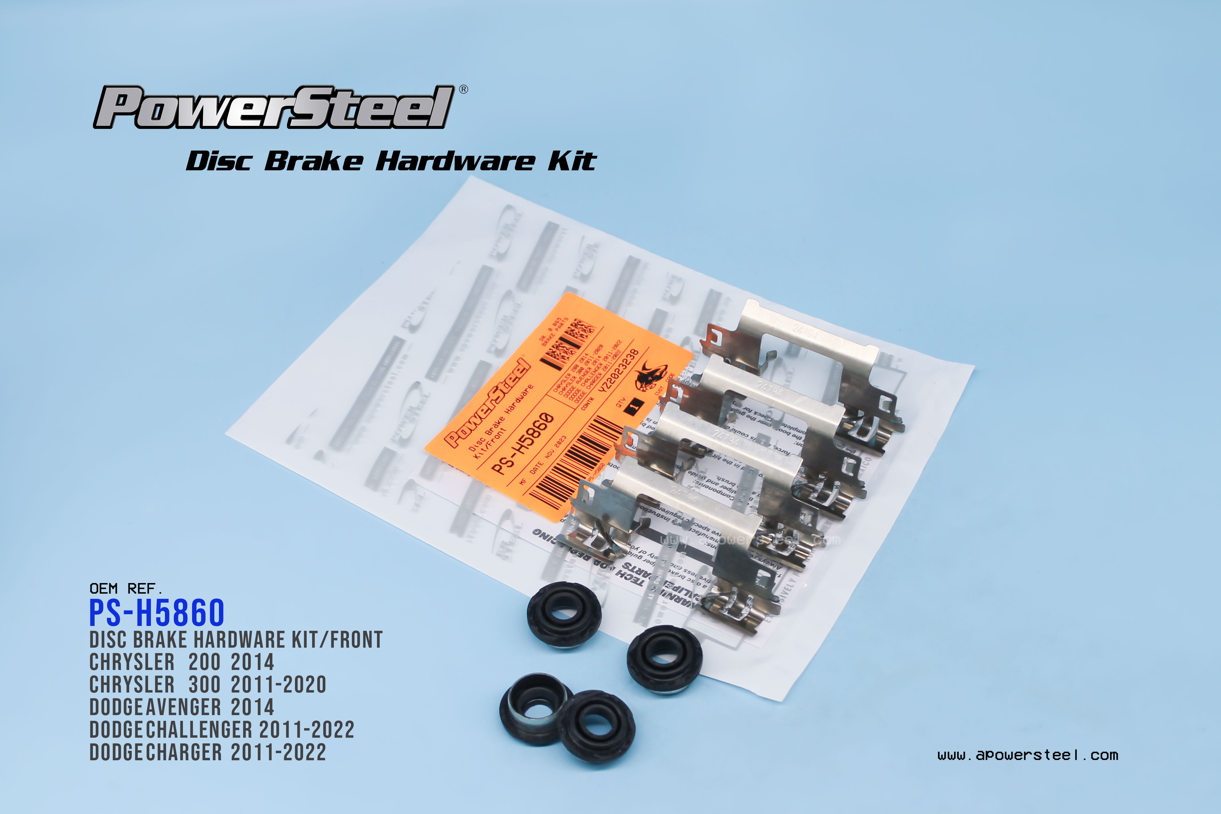 Disc Brake Hardware Kit H5860