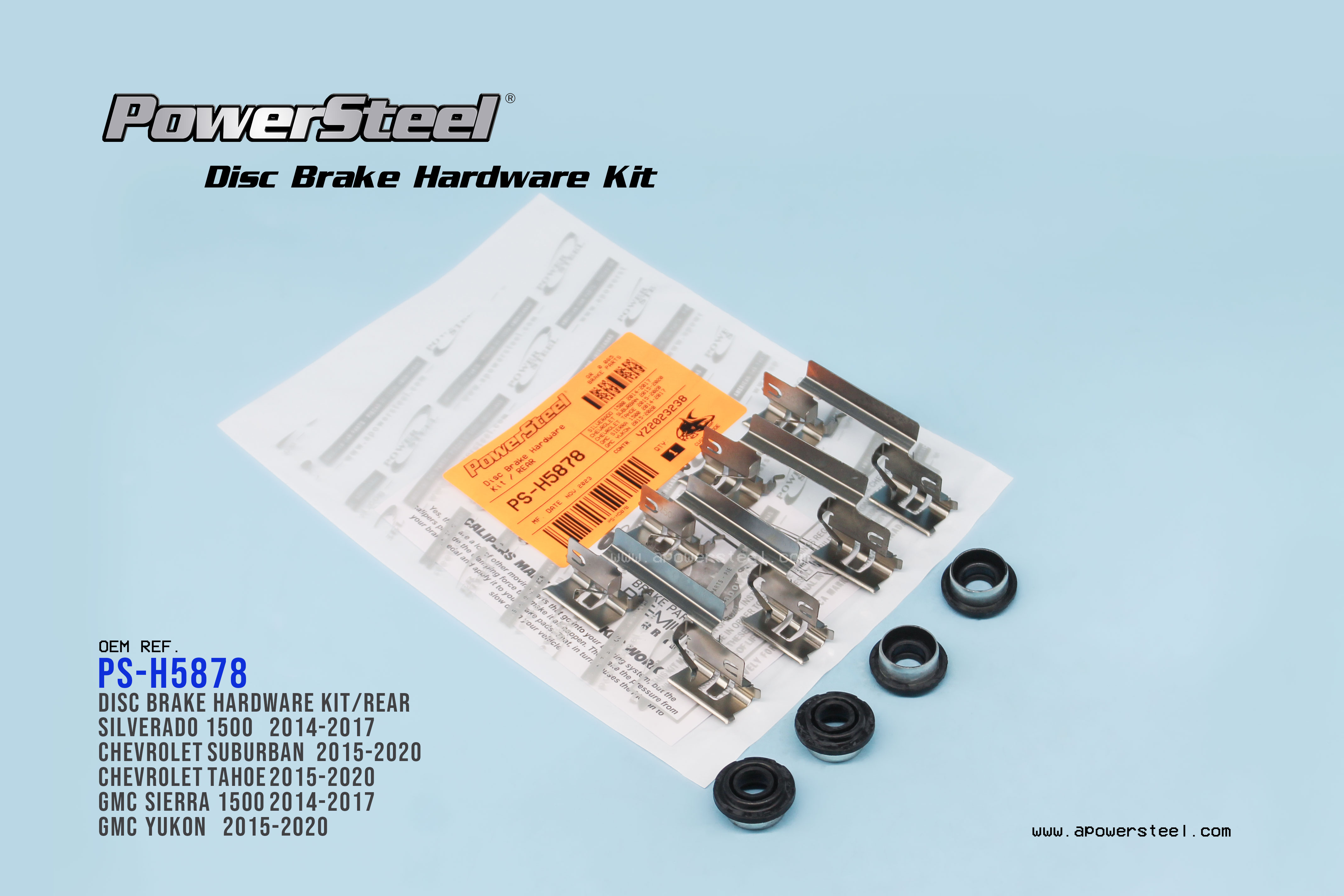 Disc Brake Hardware Kit H5878