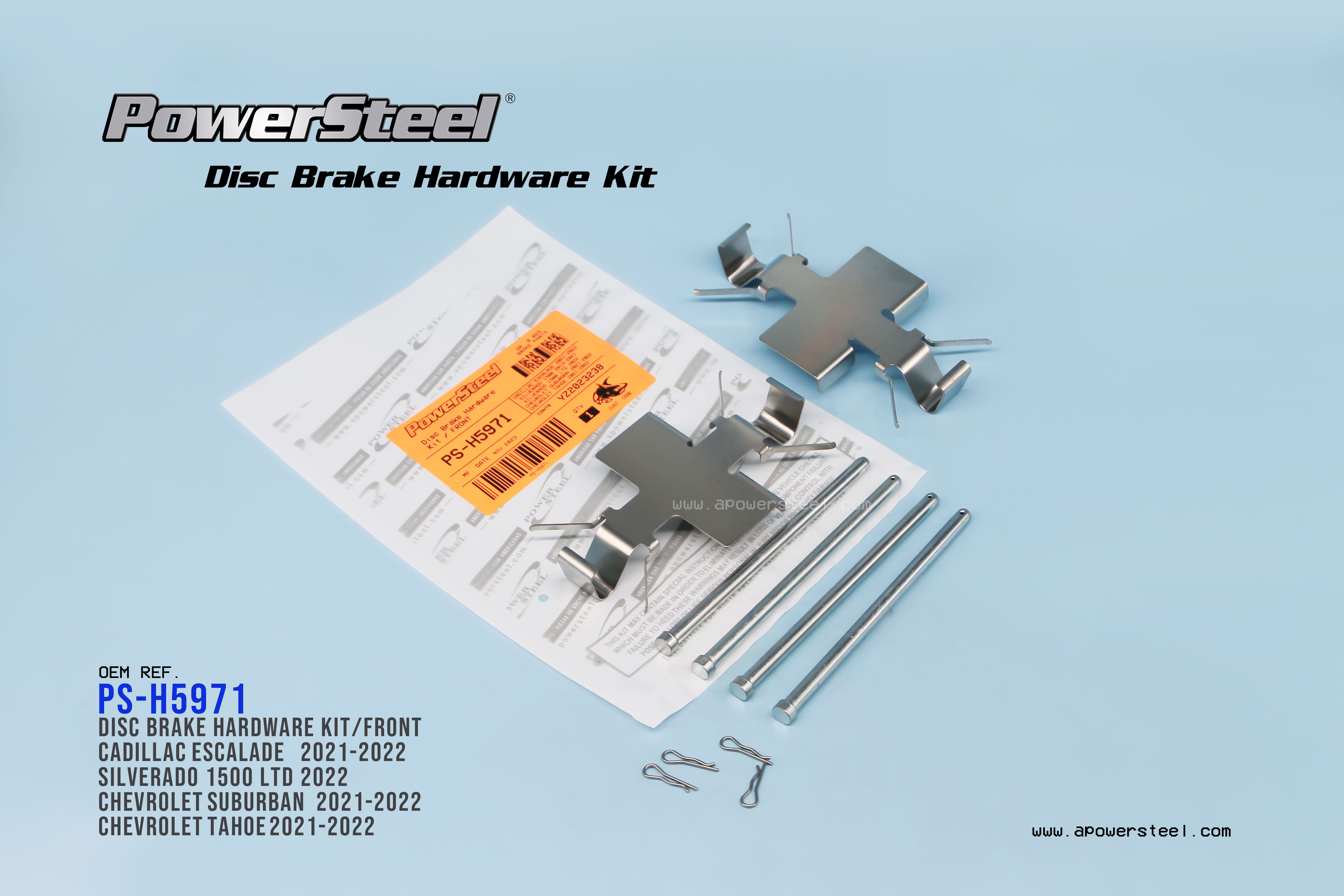 Disc Brake Hardware Kit H5971