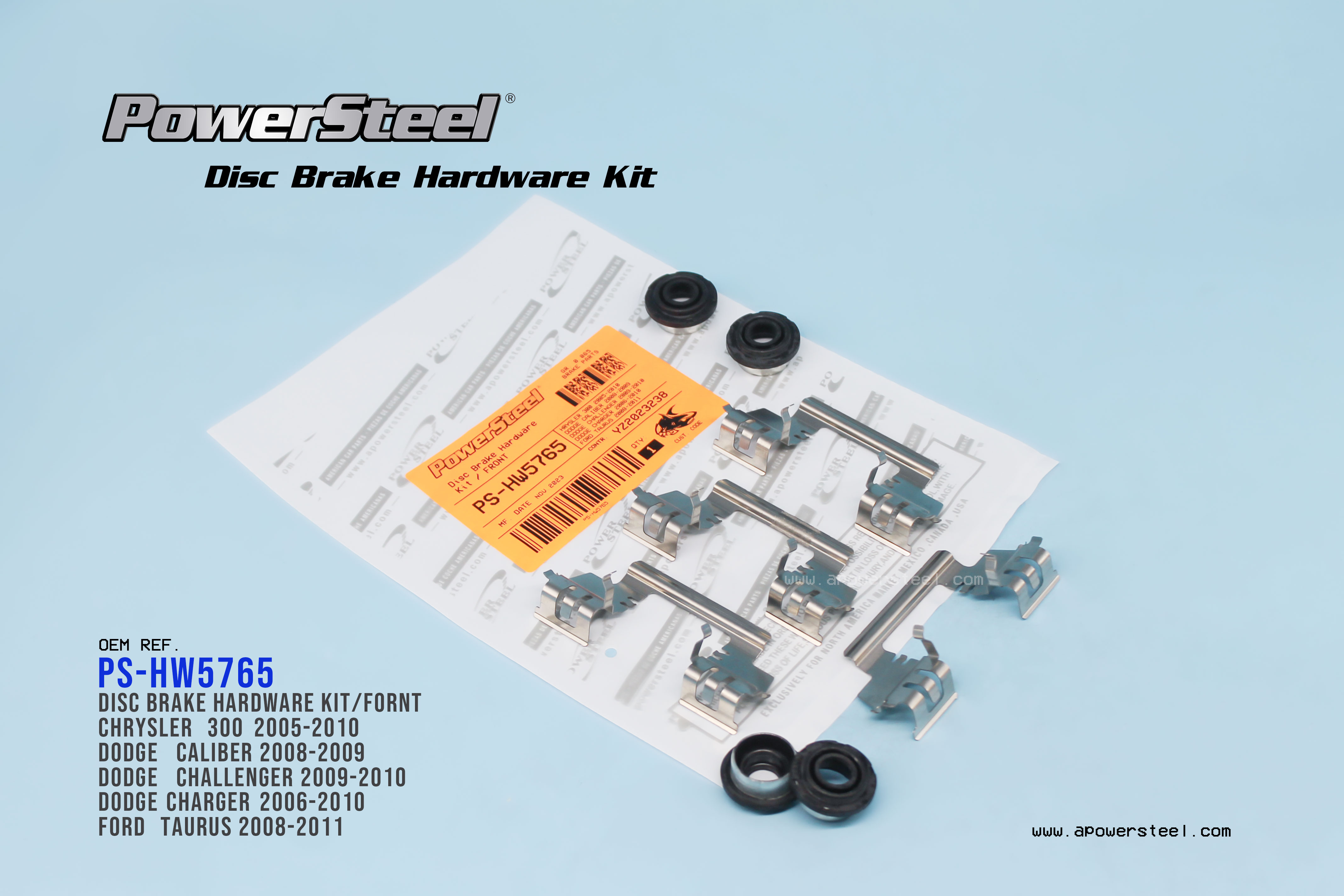 Disc Brake Hardware Kit HW5765