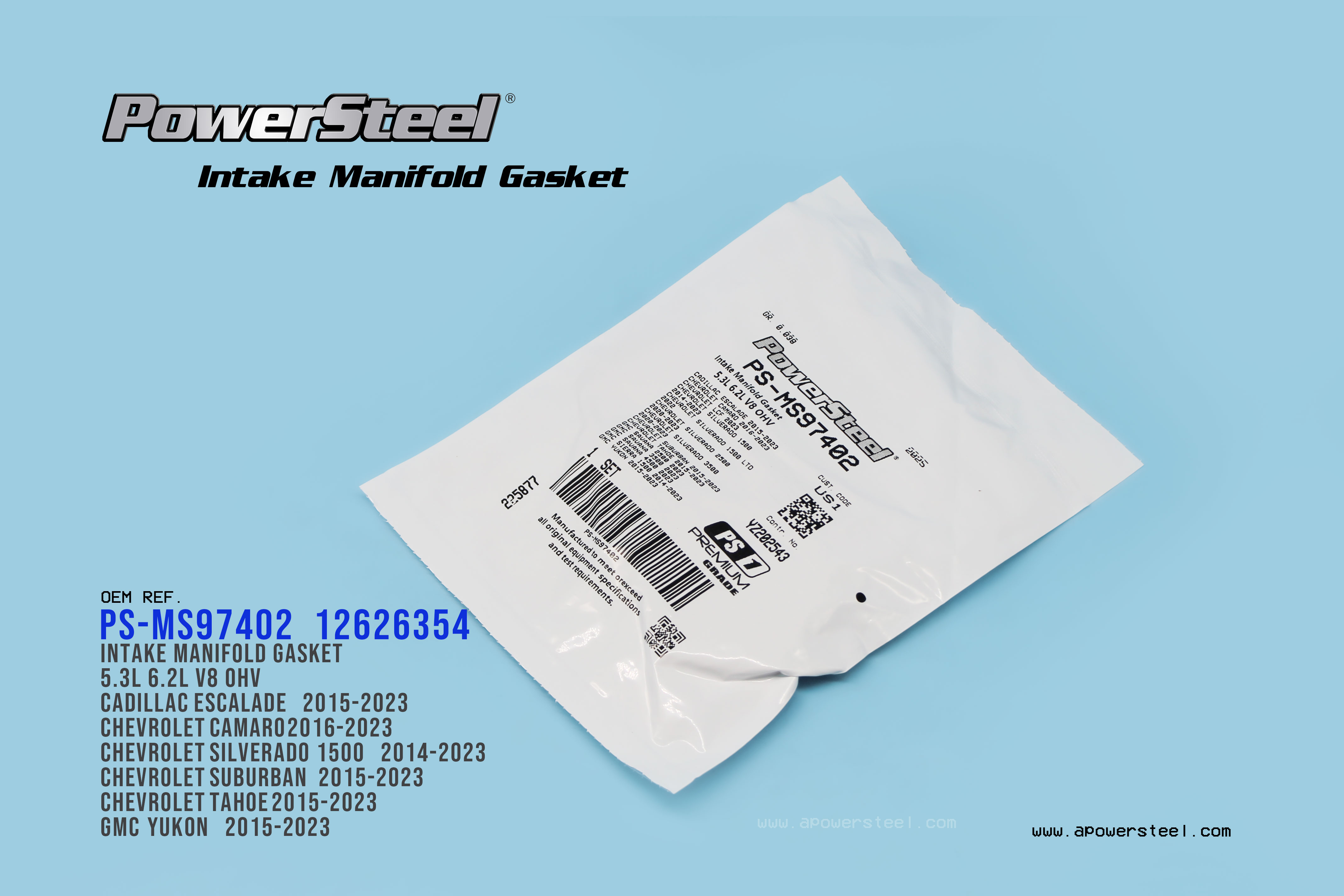 Intake Manifold Gasket MS97402，12626354