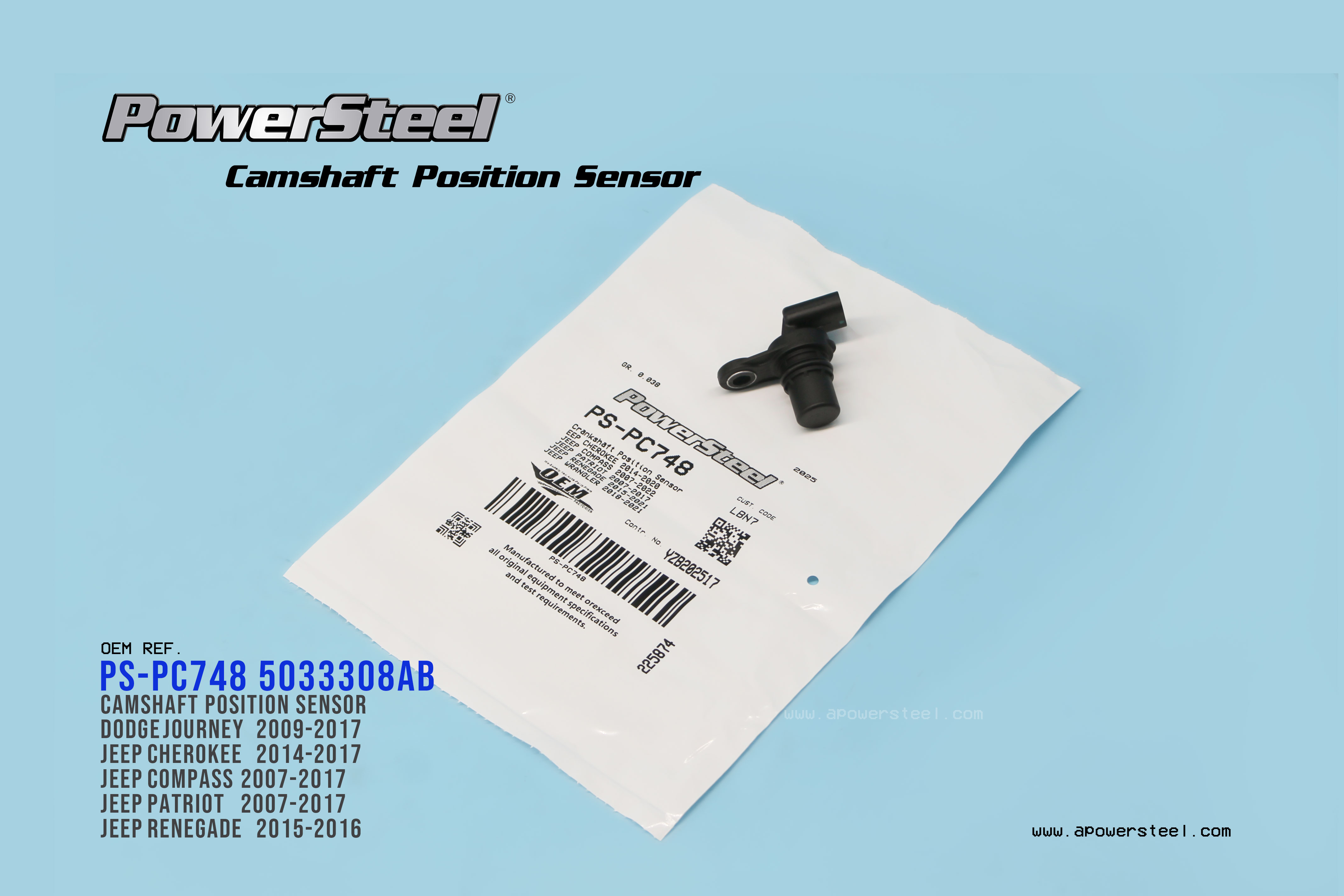 Camshaft Position Sensor PC748