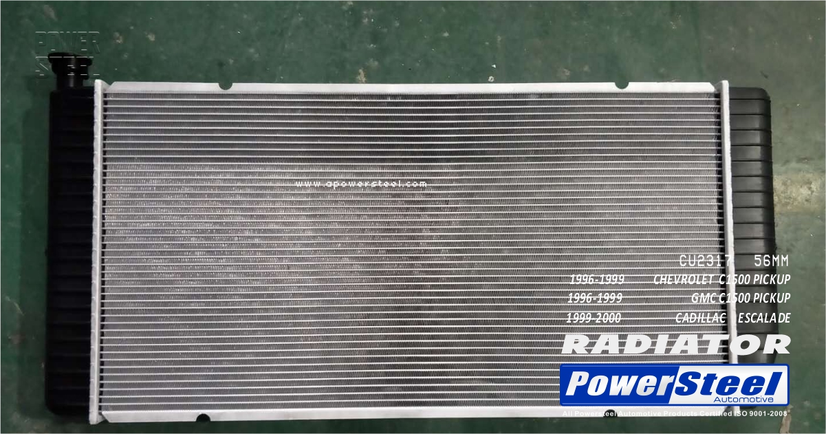 CU2317 Radiator 56MM 5.0 5.7 V8_Radiators_Wenzhou Yize Industrial Co.,Ltd